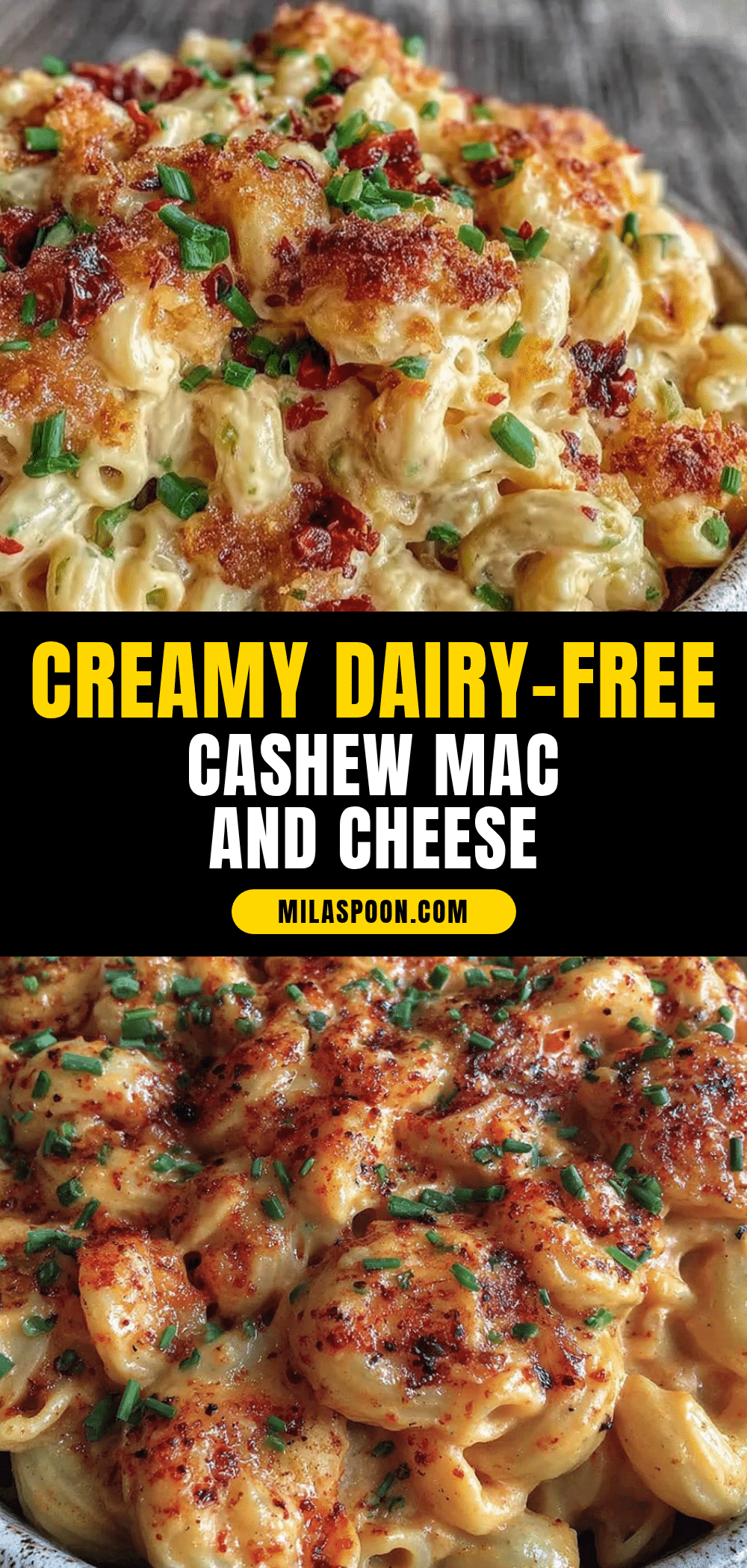 creamy dairy-free mac and cheese recipe