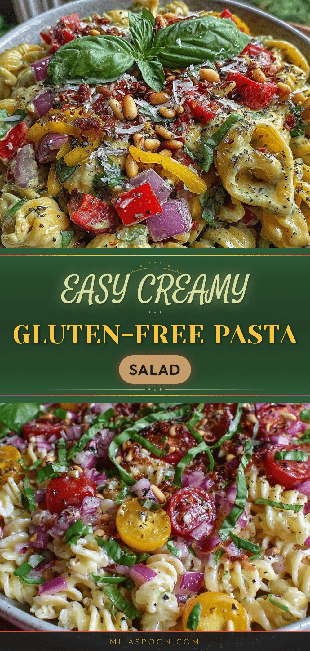 creamy gluten-free pasta salad recipe