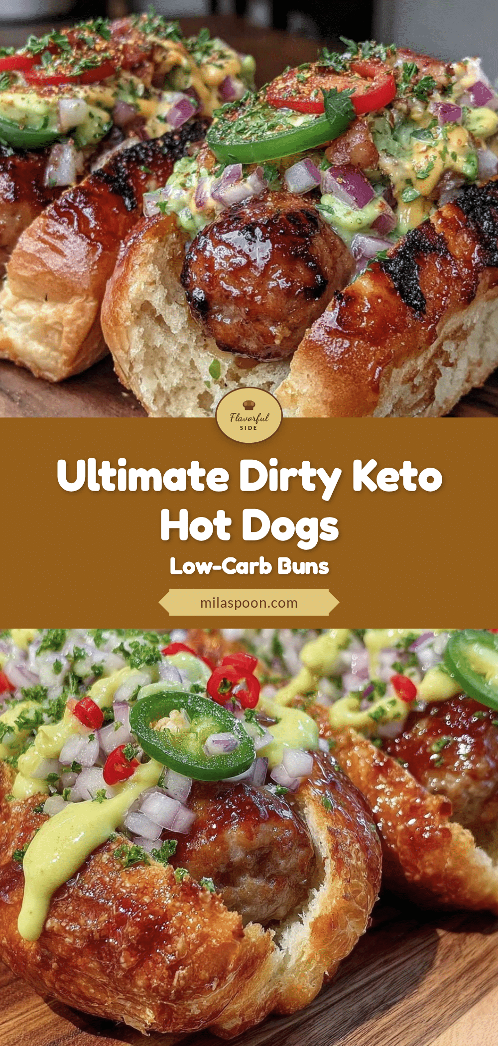 dirty keto hot dogs recipe