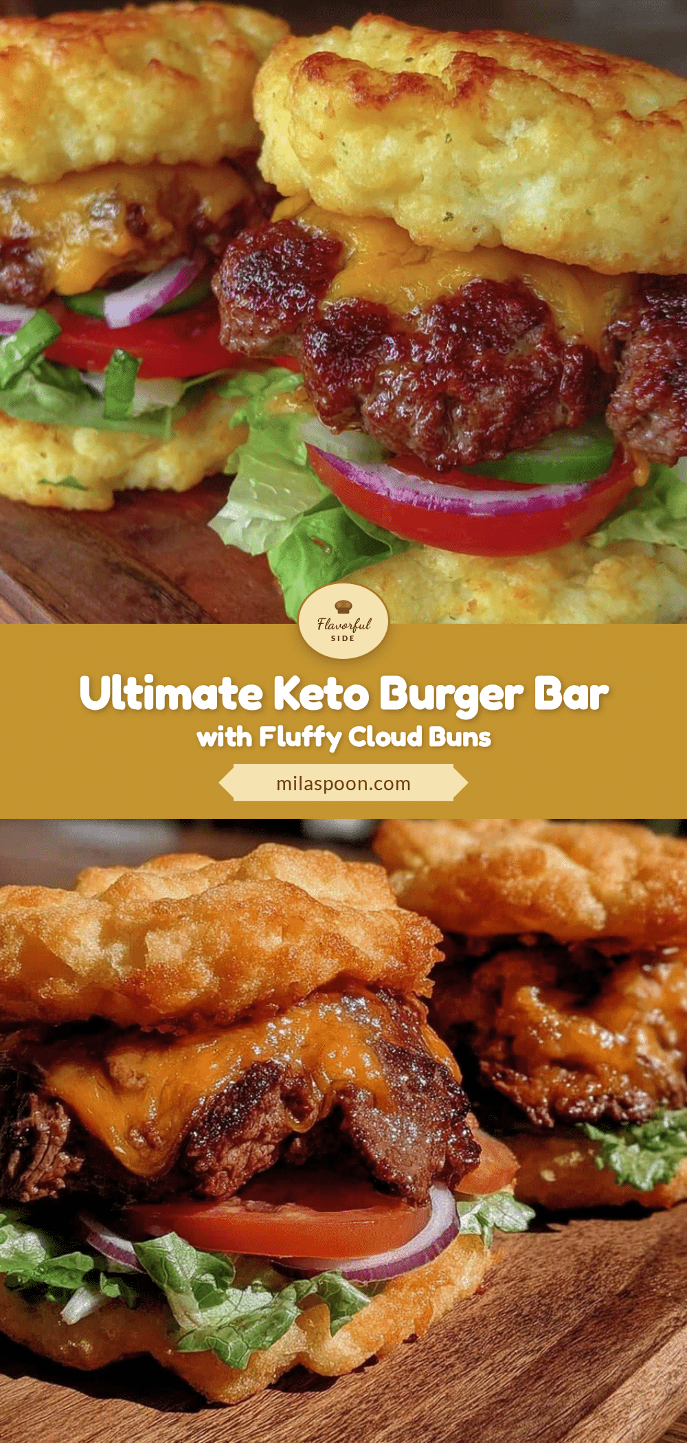 fluffy keto burger bar recipe