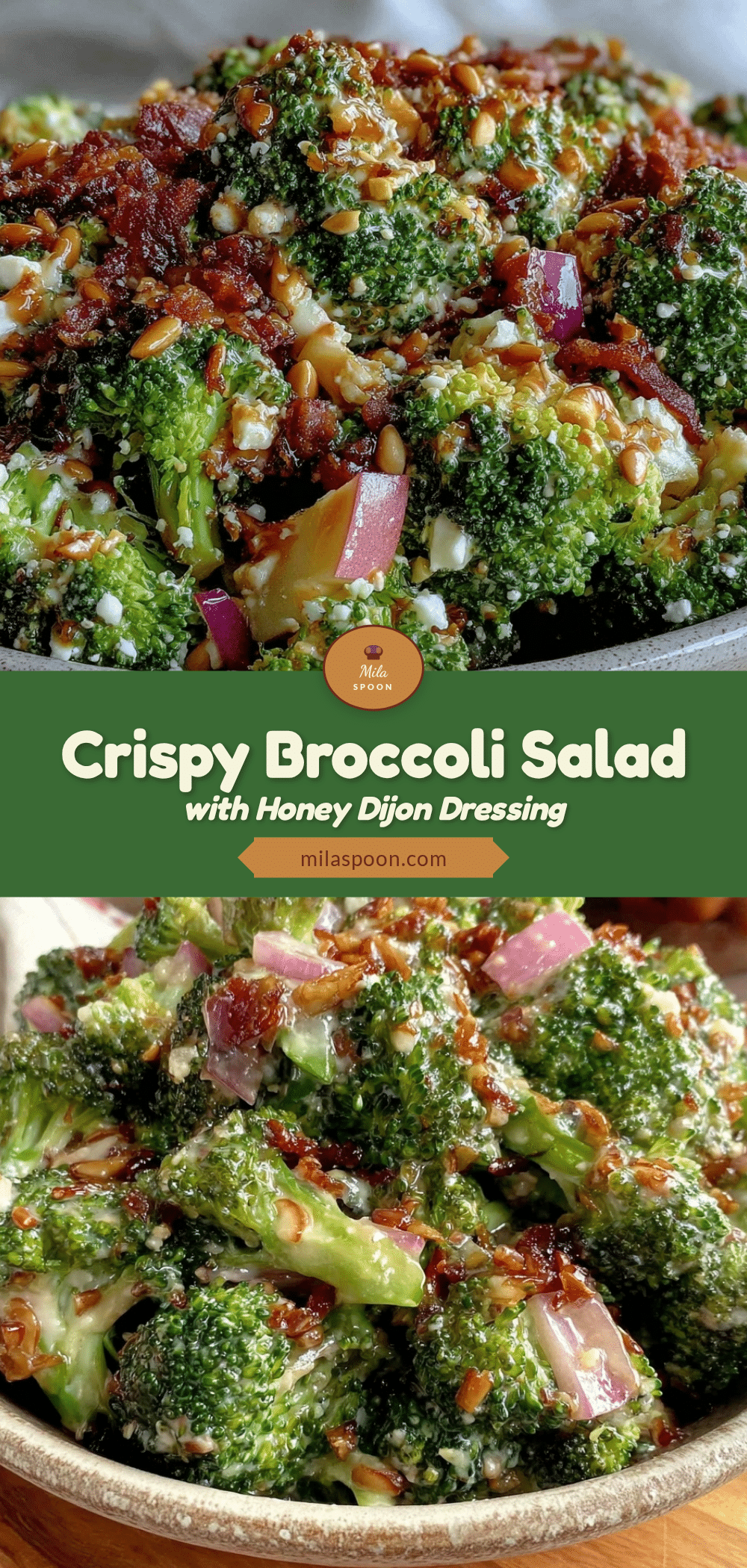 fresh crispy broccoli salad recipe