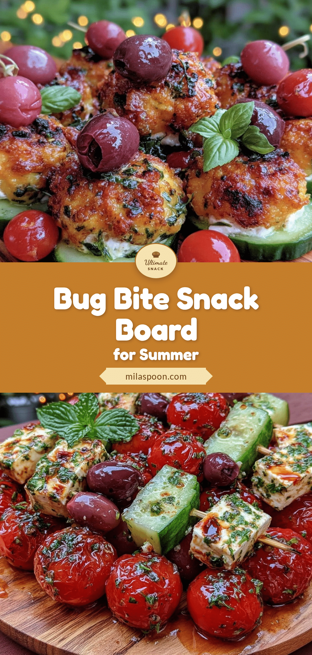 fresh outdoor summer entertaining snack board recipe