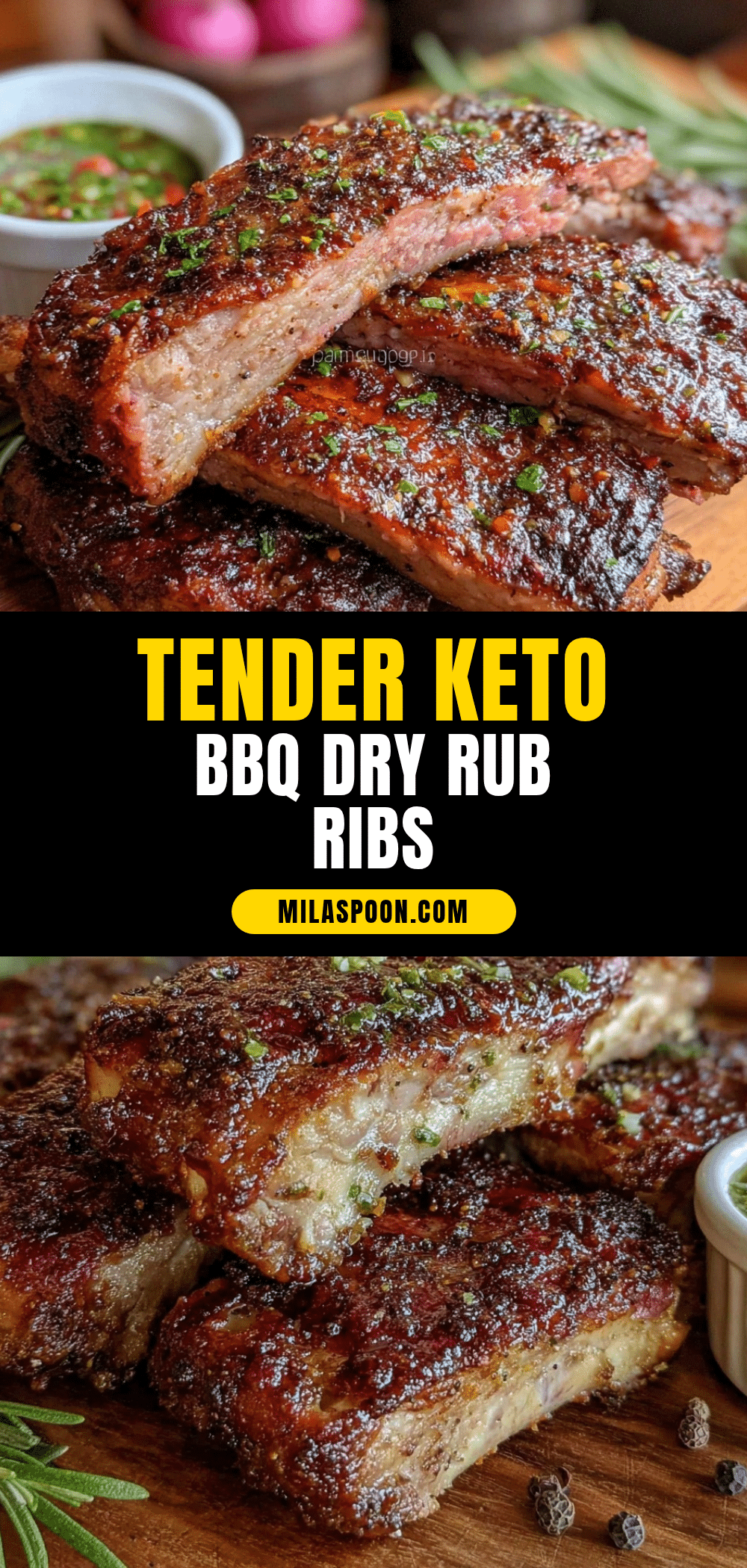 keto bbq dry rub ribs recipe