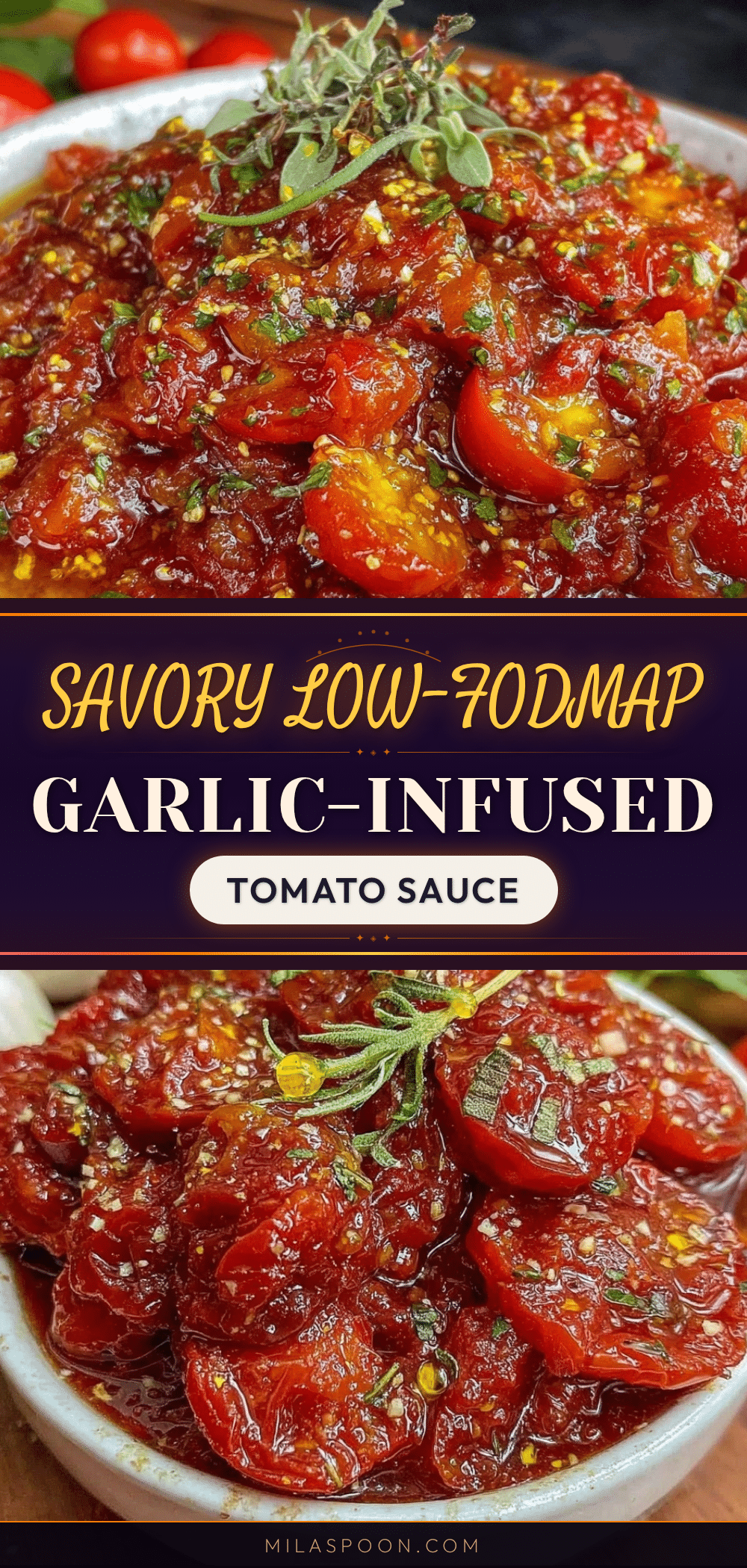 low-FODMAP tomato sauce recipe