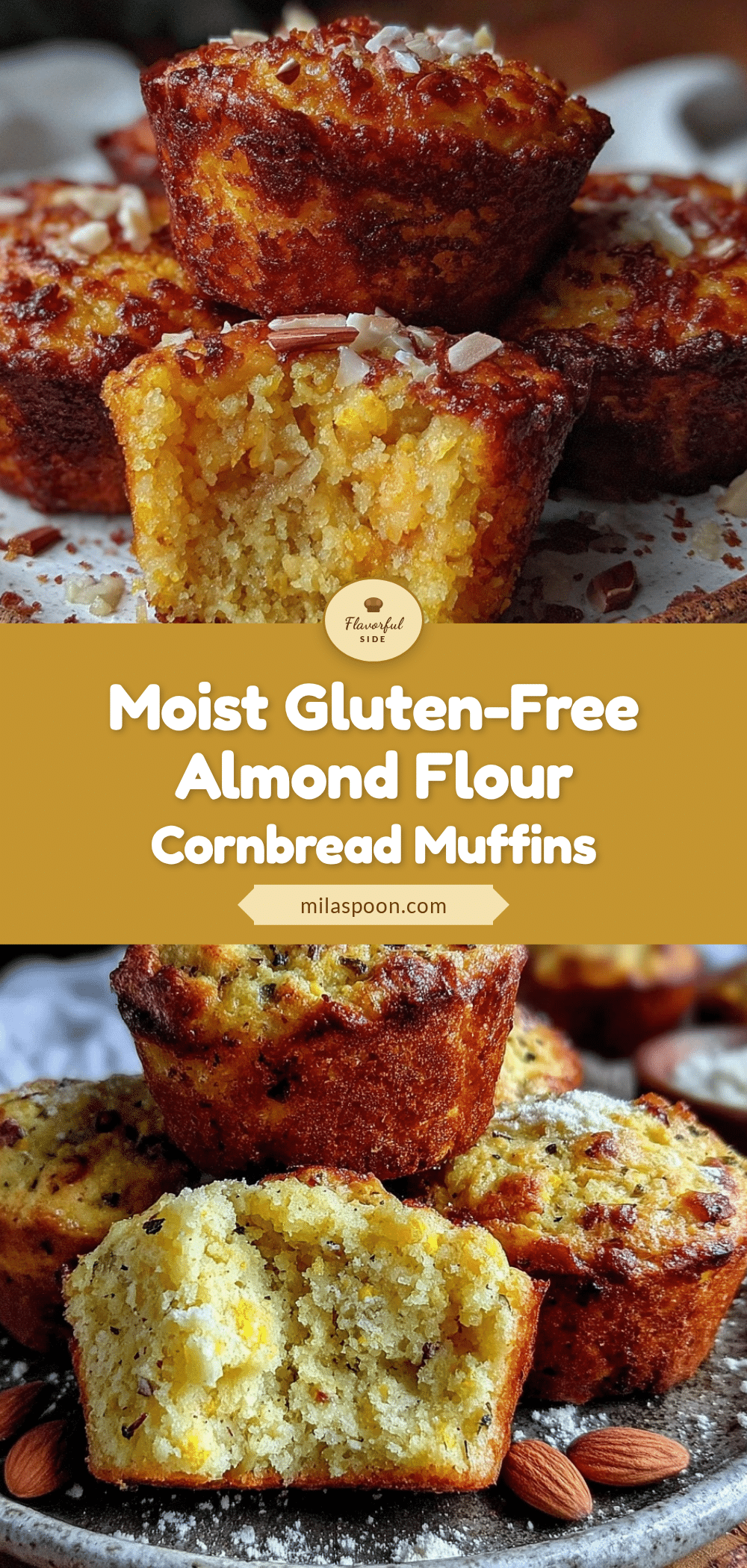 moist gluten-free cornbread muffins recipe