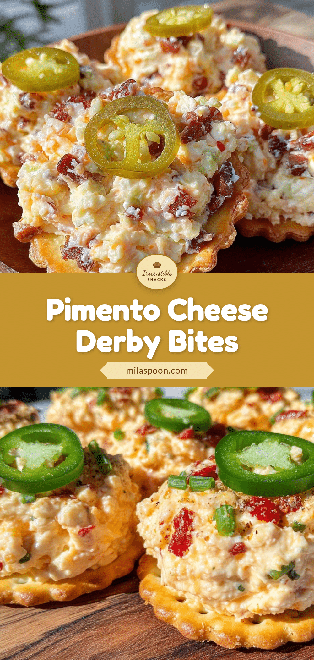 Pimento Cheese Derby Bites recipe
