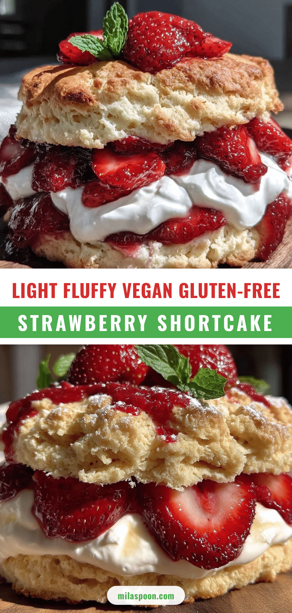 vegan gluten-free strawberry shortcake recipe