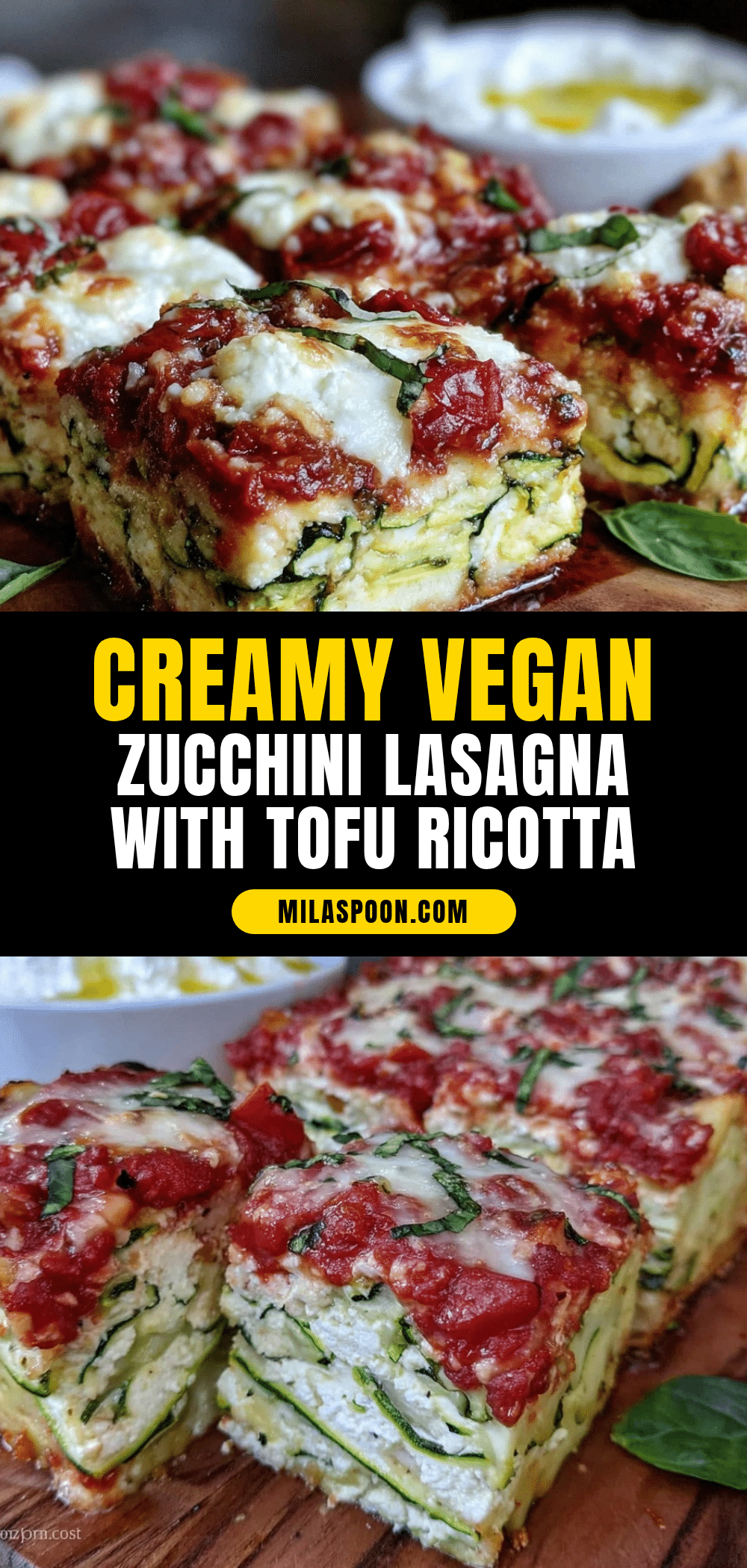 vegan zucchini lasagna recipe