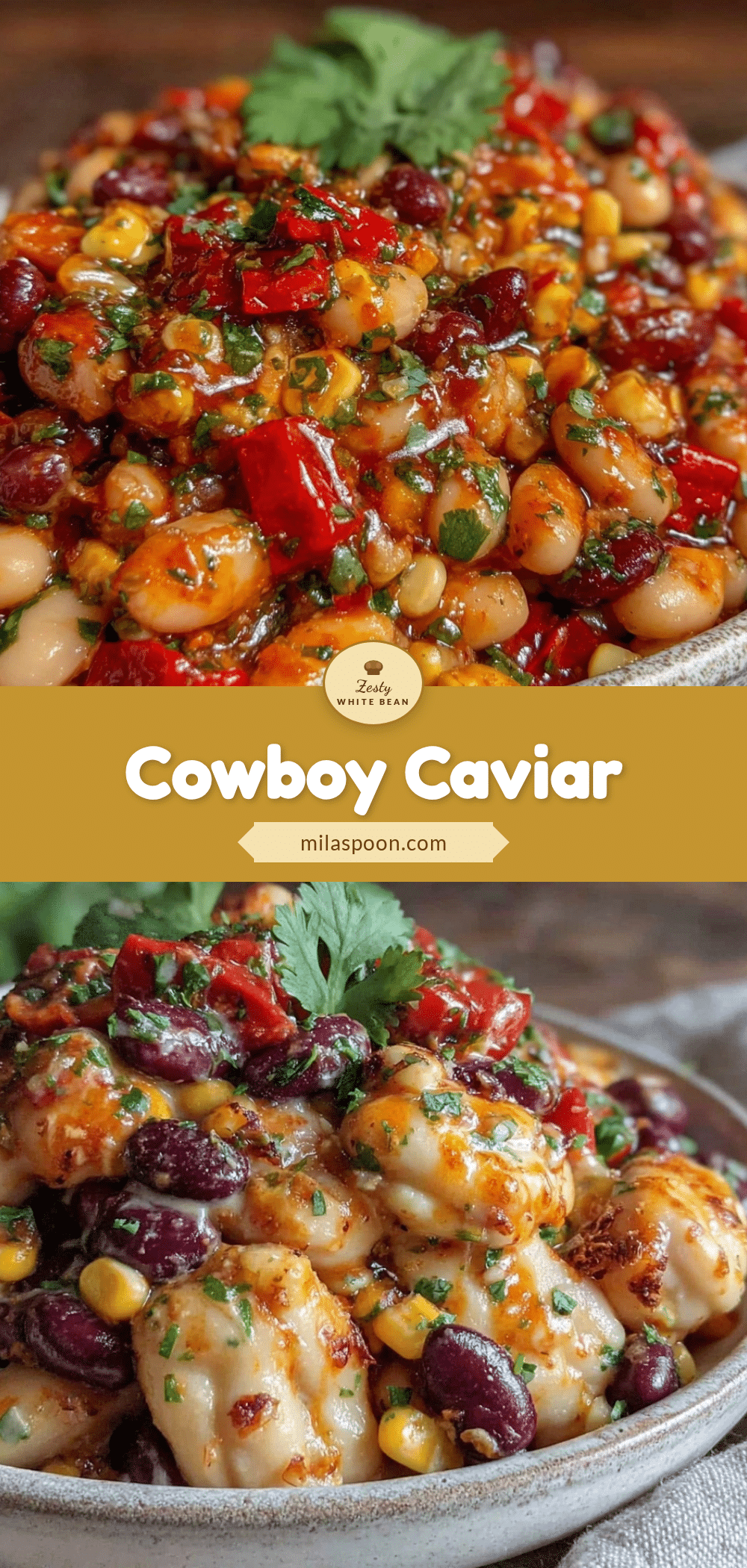 white bean cowboy caviar recipe