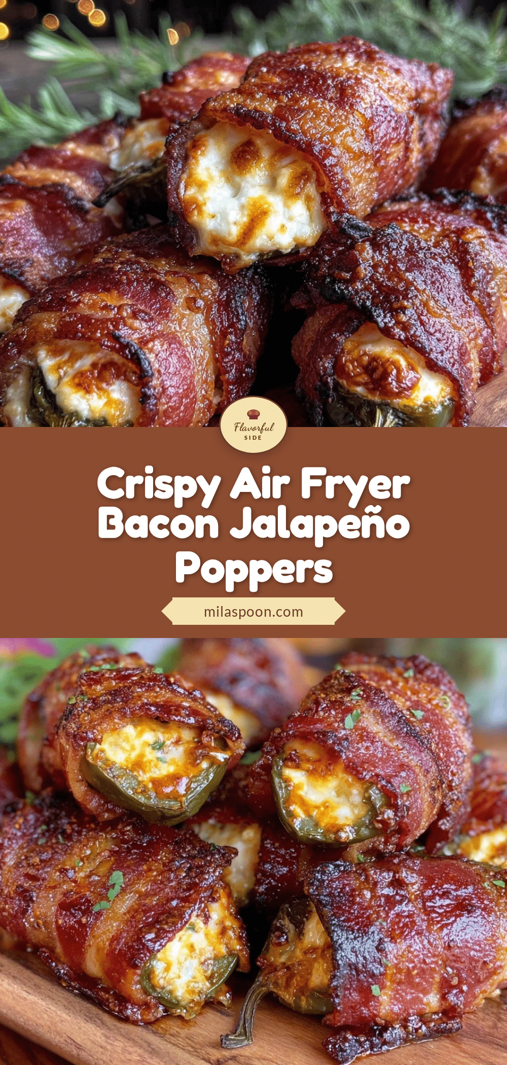 bacon-wrapped jalapeño poppers air fryer recipe
