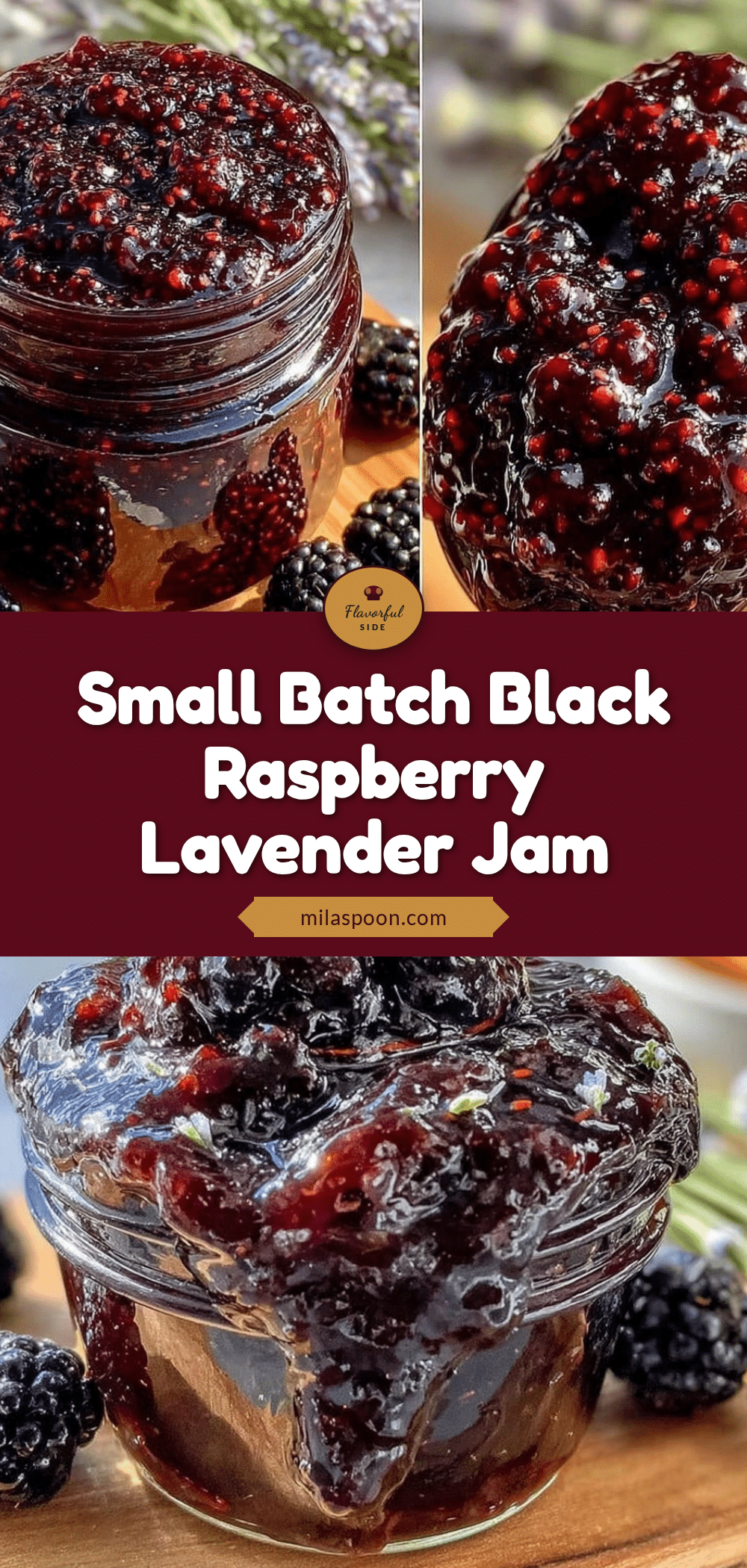 black raspberry lavender jam recipe