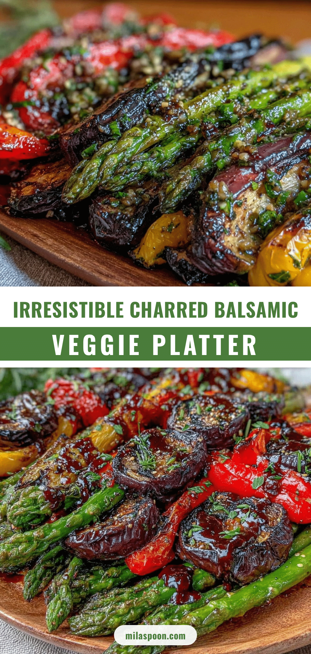 charred balsamic vegetable platter recipe