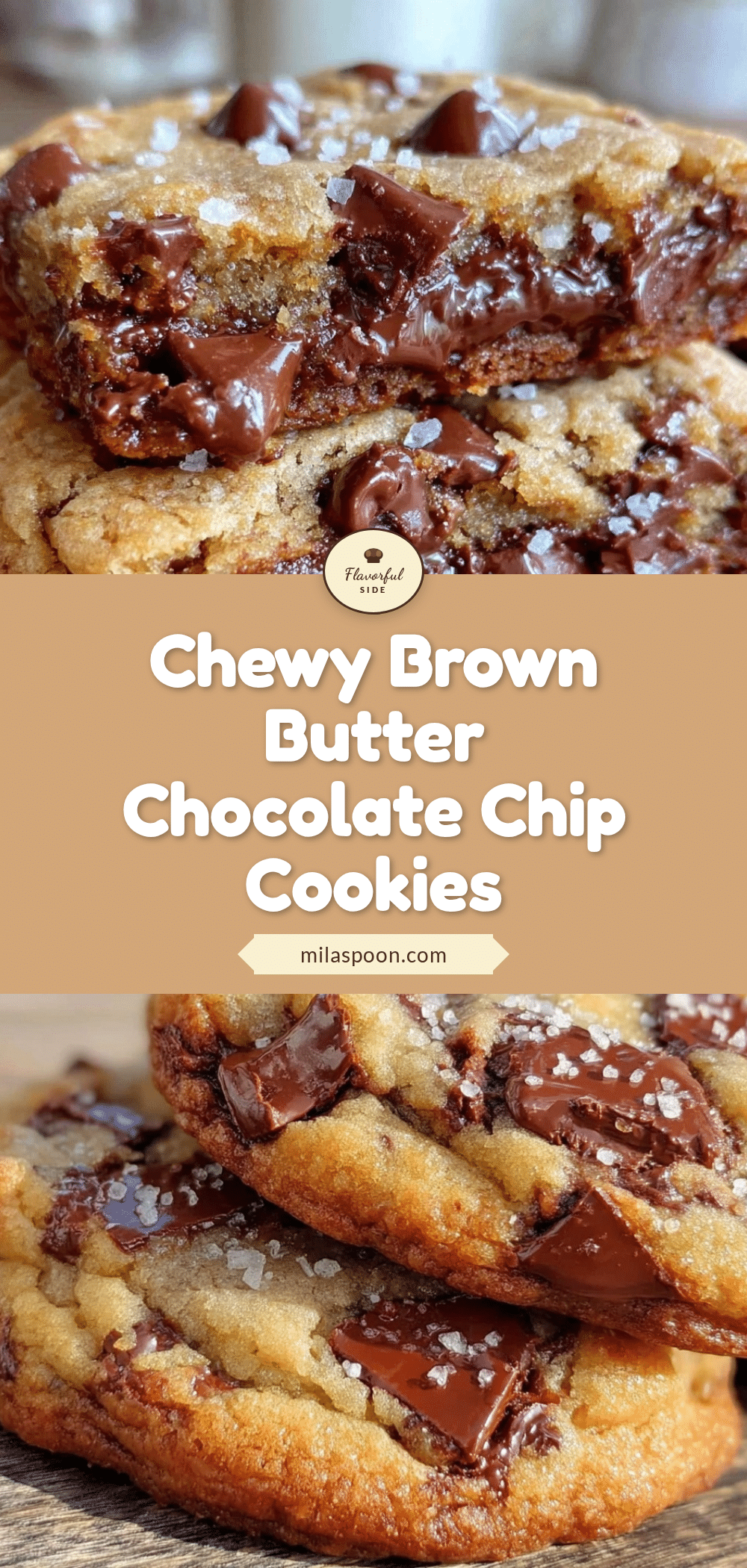 chewy brown butter chocolate chip cookies recipe