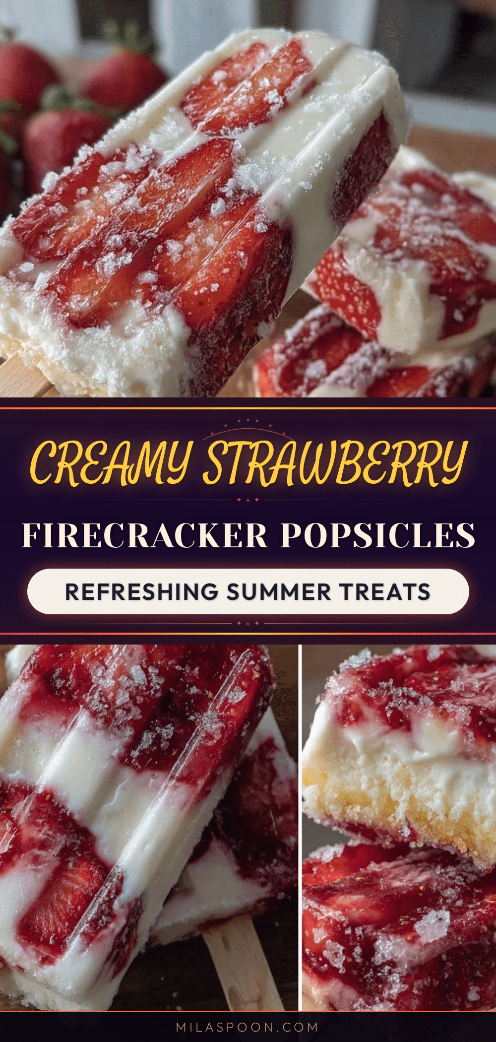 creamy firecracker popsicles recipe