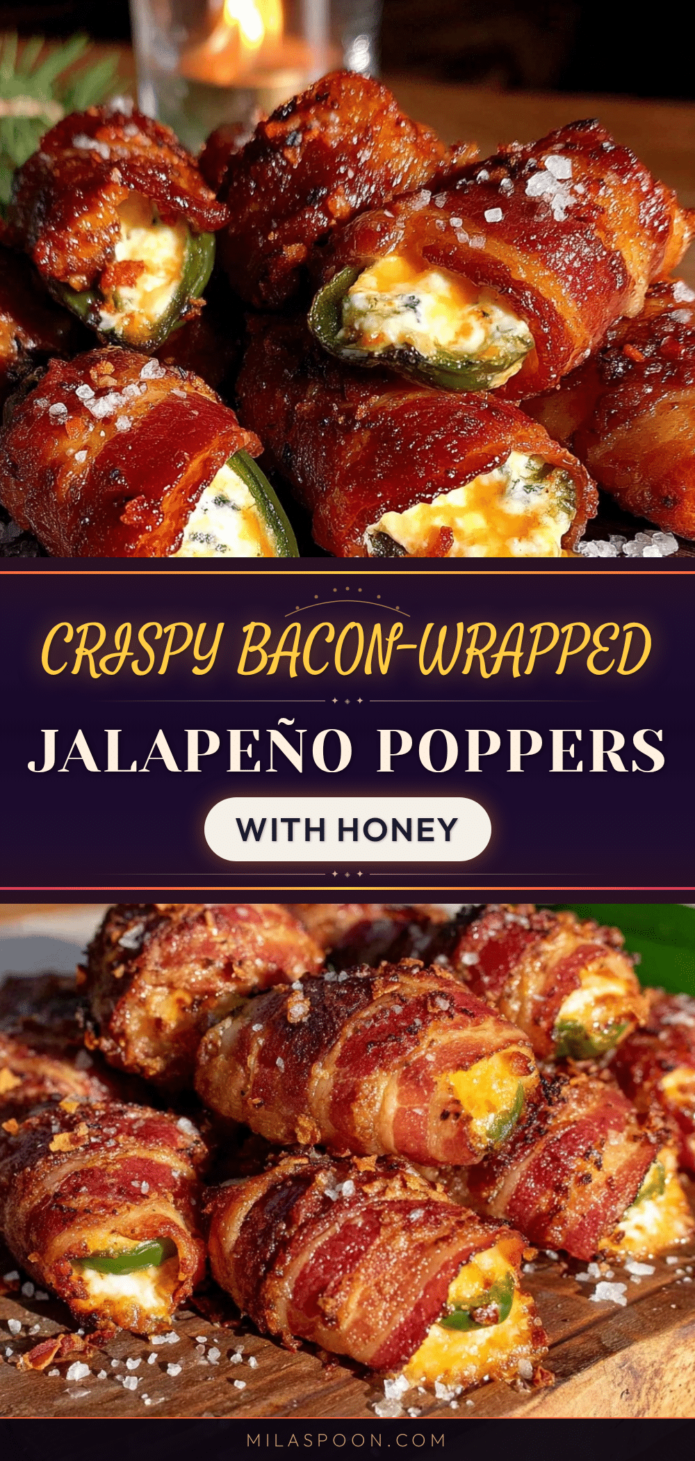 crispy bacon-wrapped jalapeño poppers recipe