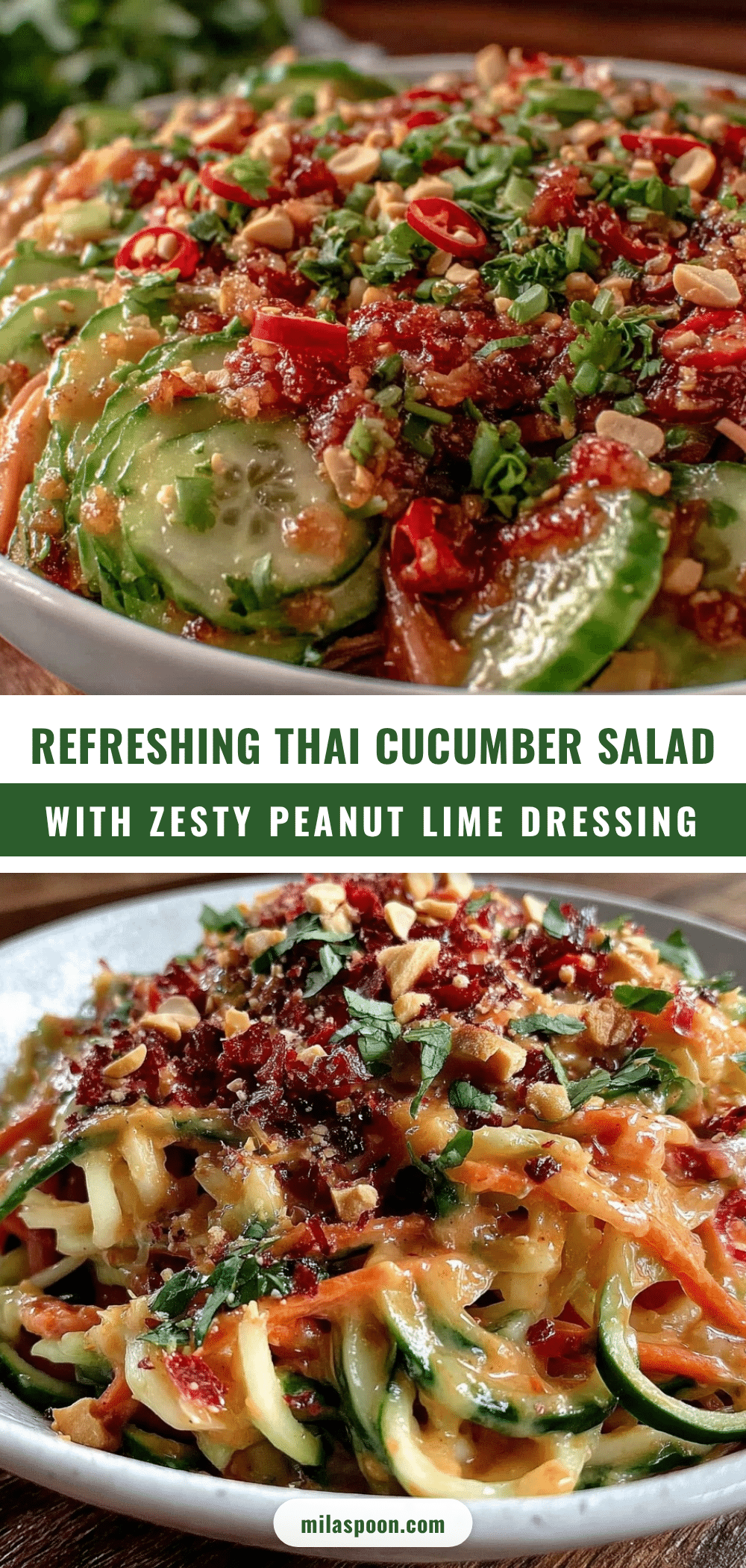 Fresh Thai Cucumber Salad recipe