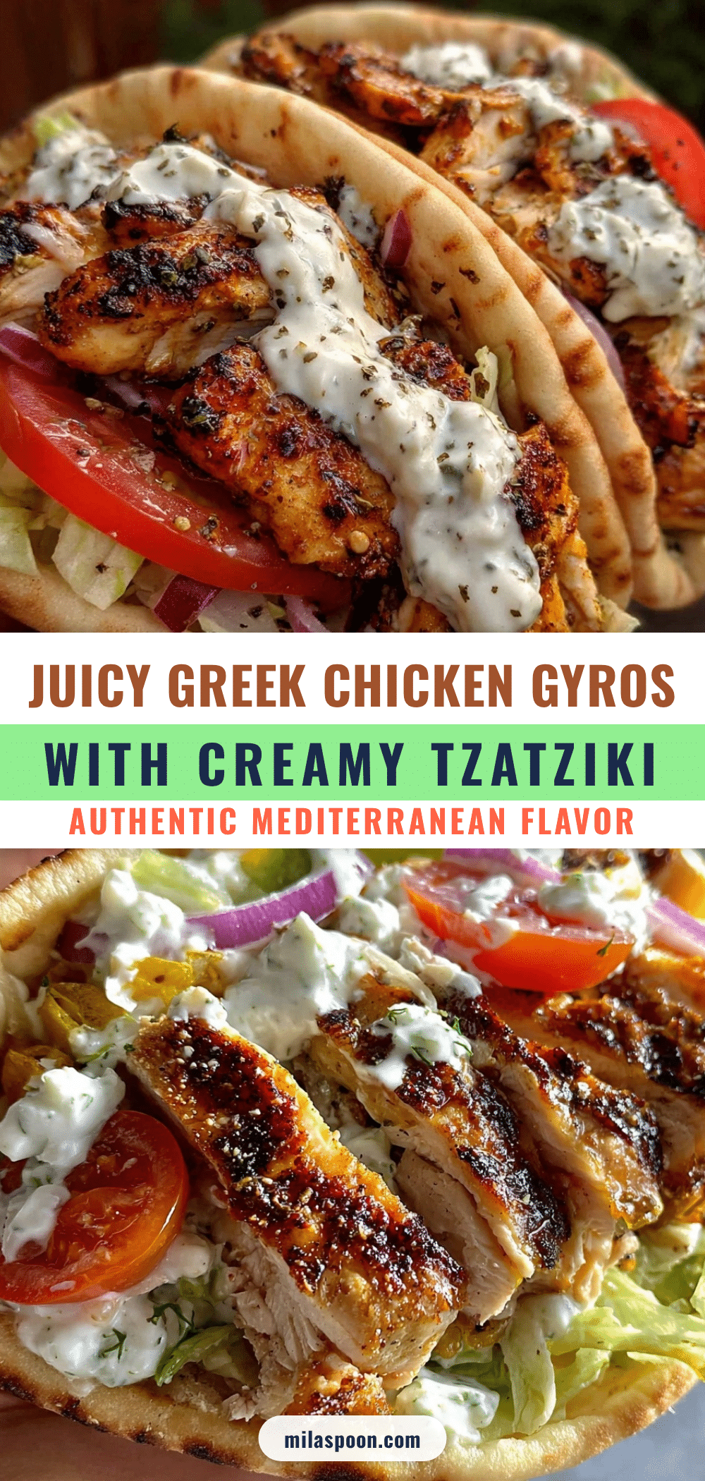 greek chicken gyros recipe