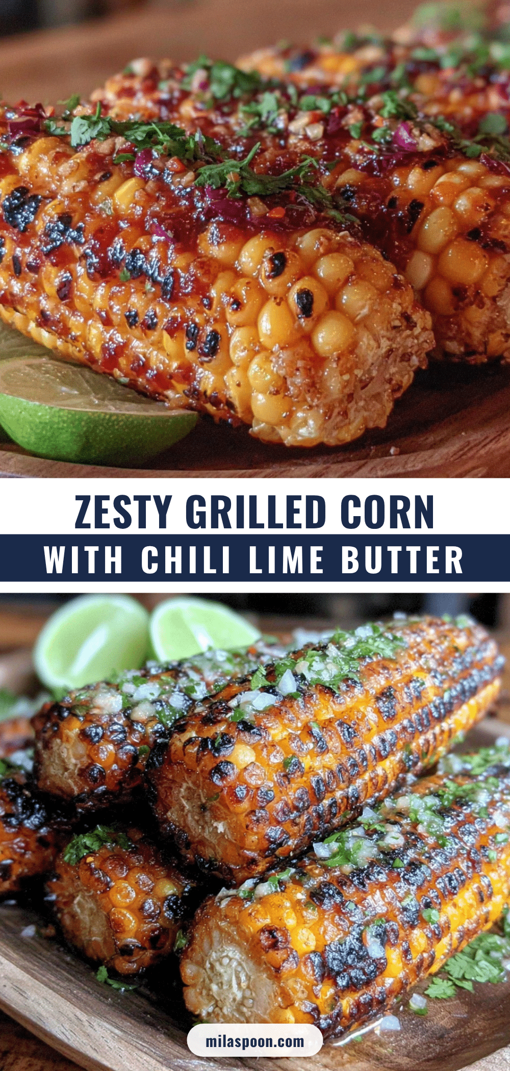 grilled corn on the cob with chili-lime butter recipe