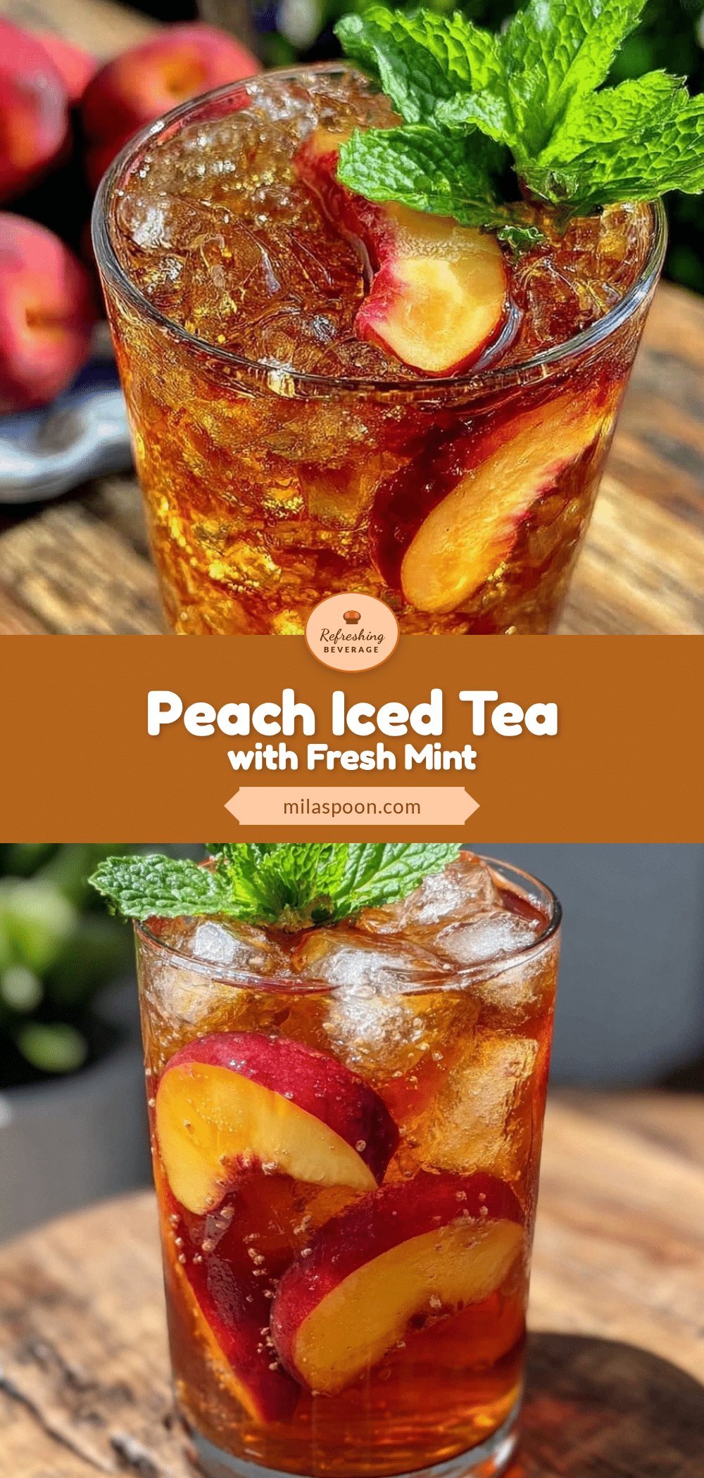 peach iced tea recipe