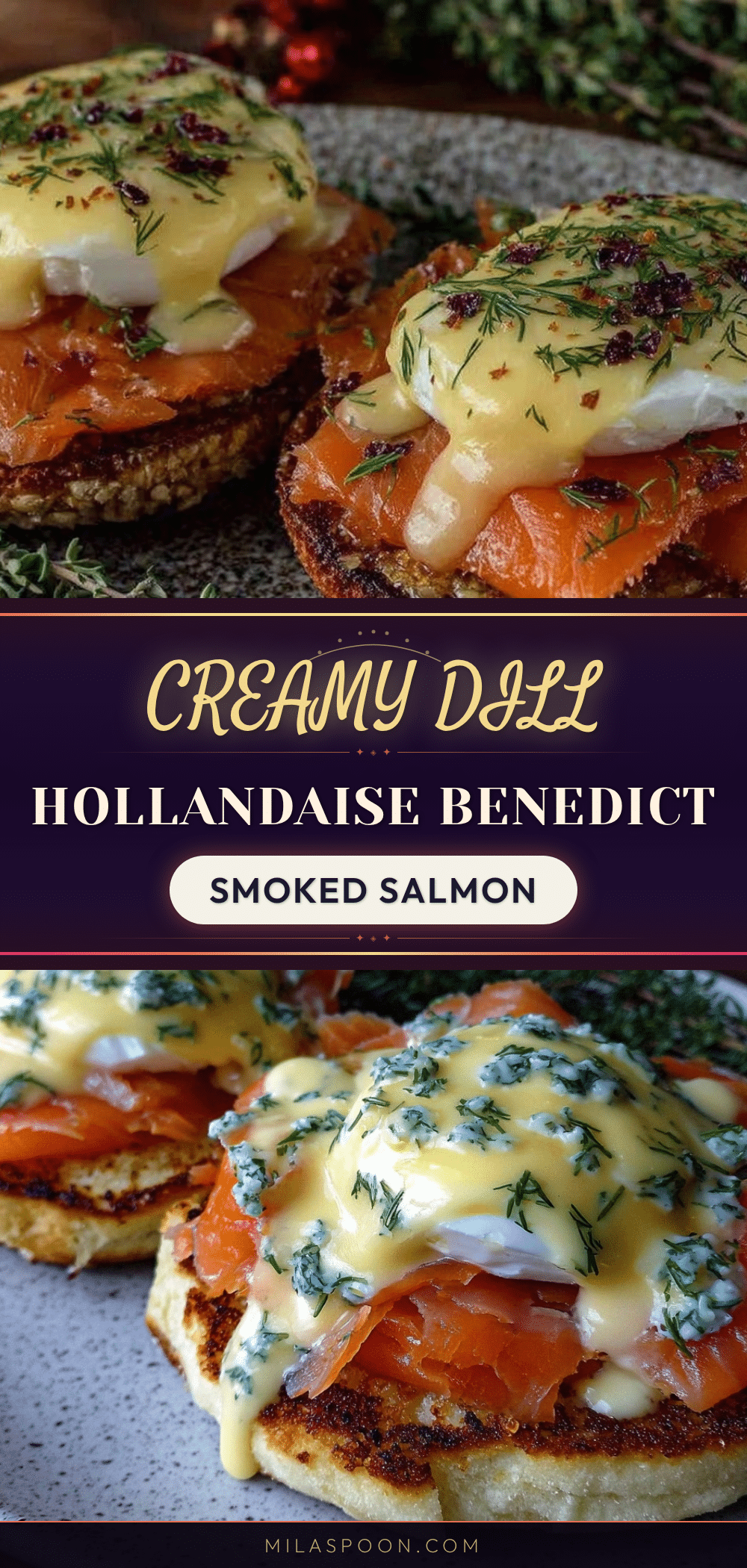 smoked salmon benedict recipe