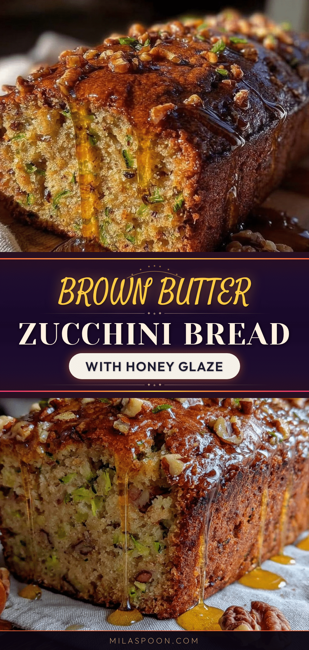 brown butter zucchini bread recipe