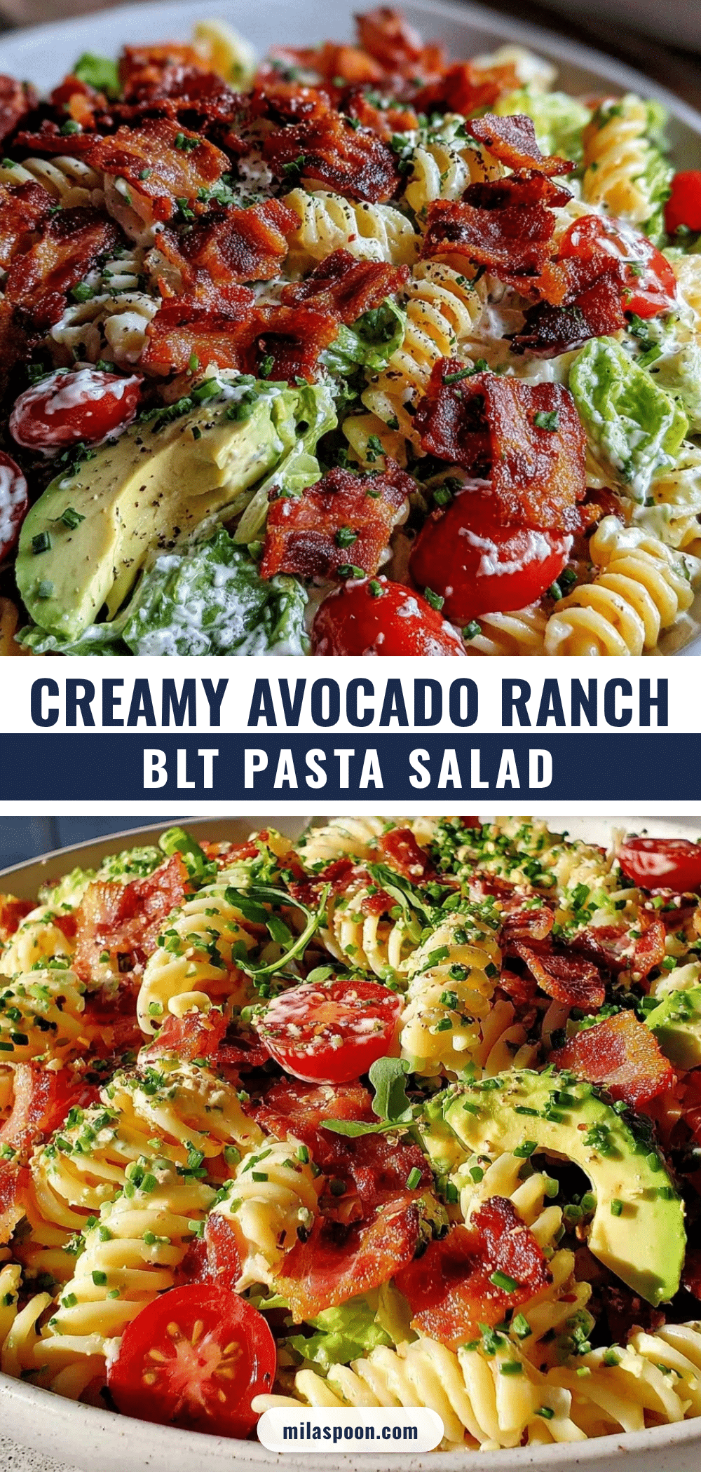 creamy blt pasta salad recipe