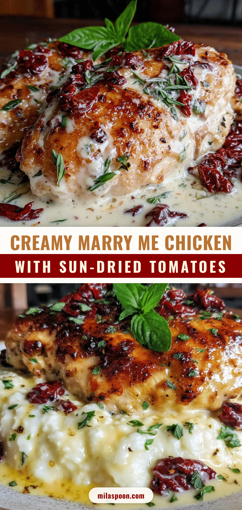 creamy marry me chicken recipe