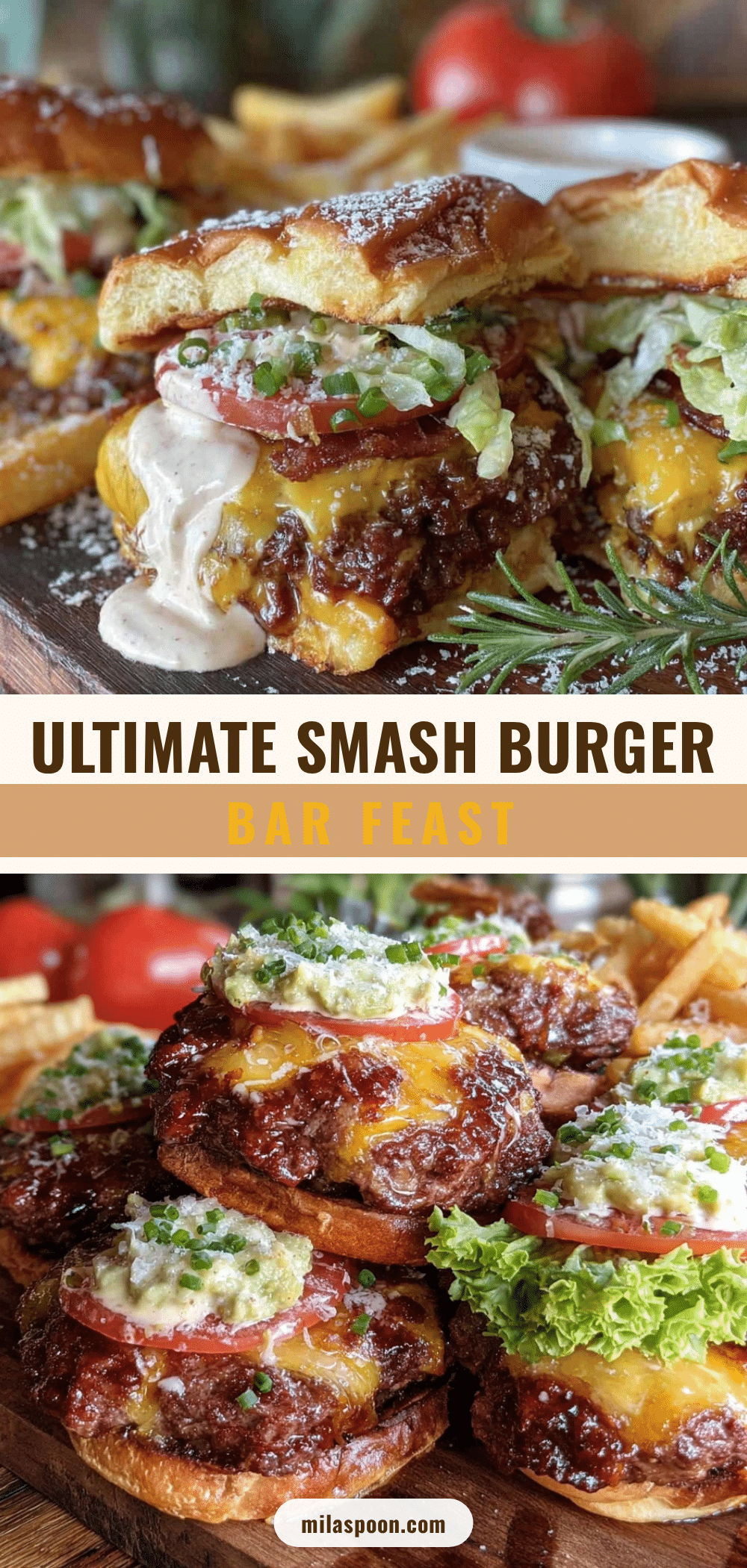 crispy smash burger bar recipe recipe
