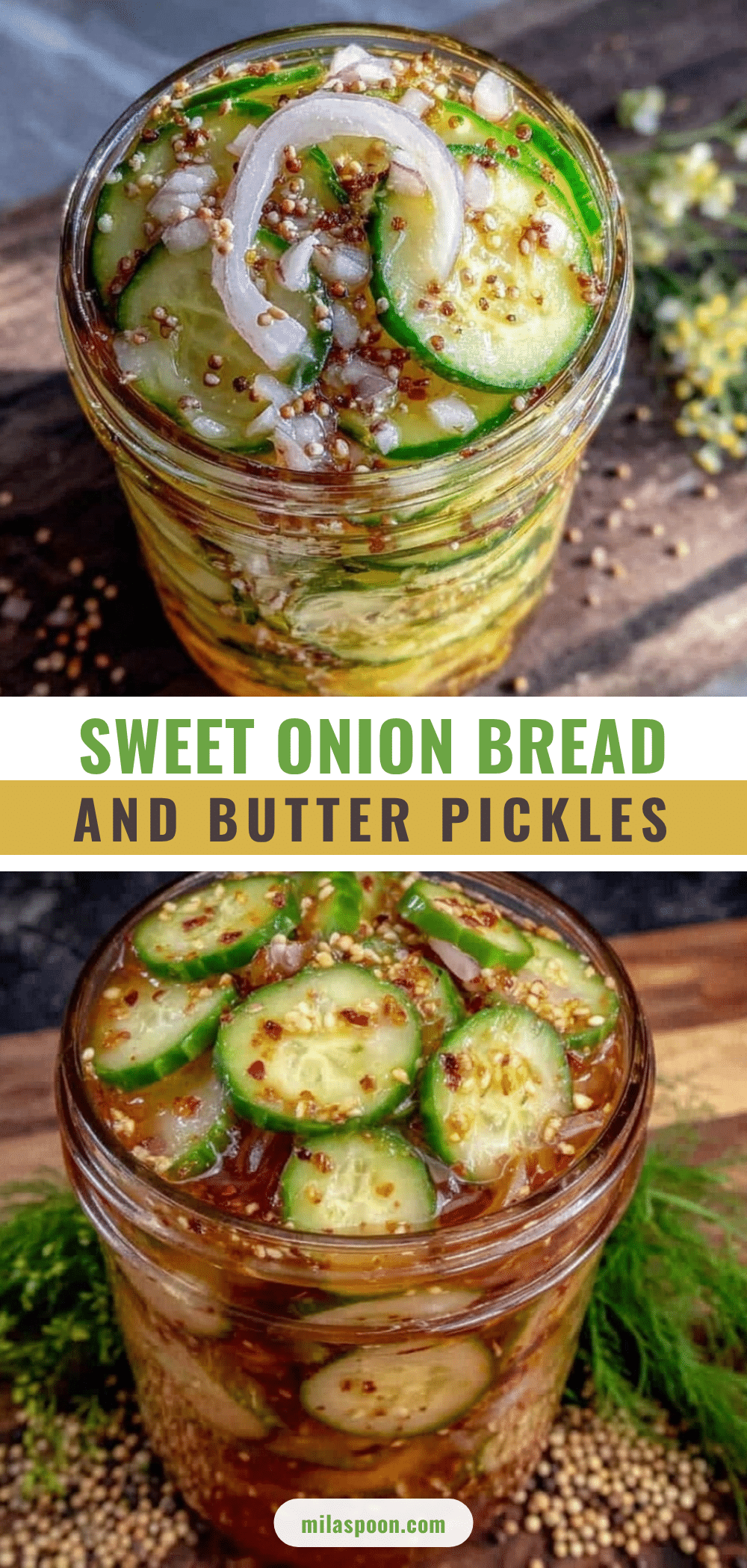 fresh bread and butter refrigerator pickles recipe