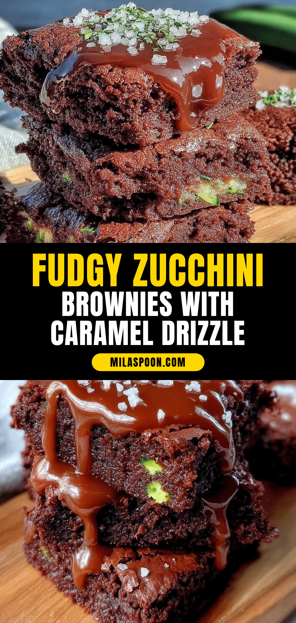 fudgy zucchini brownies recipe