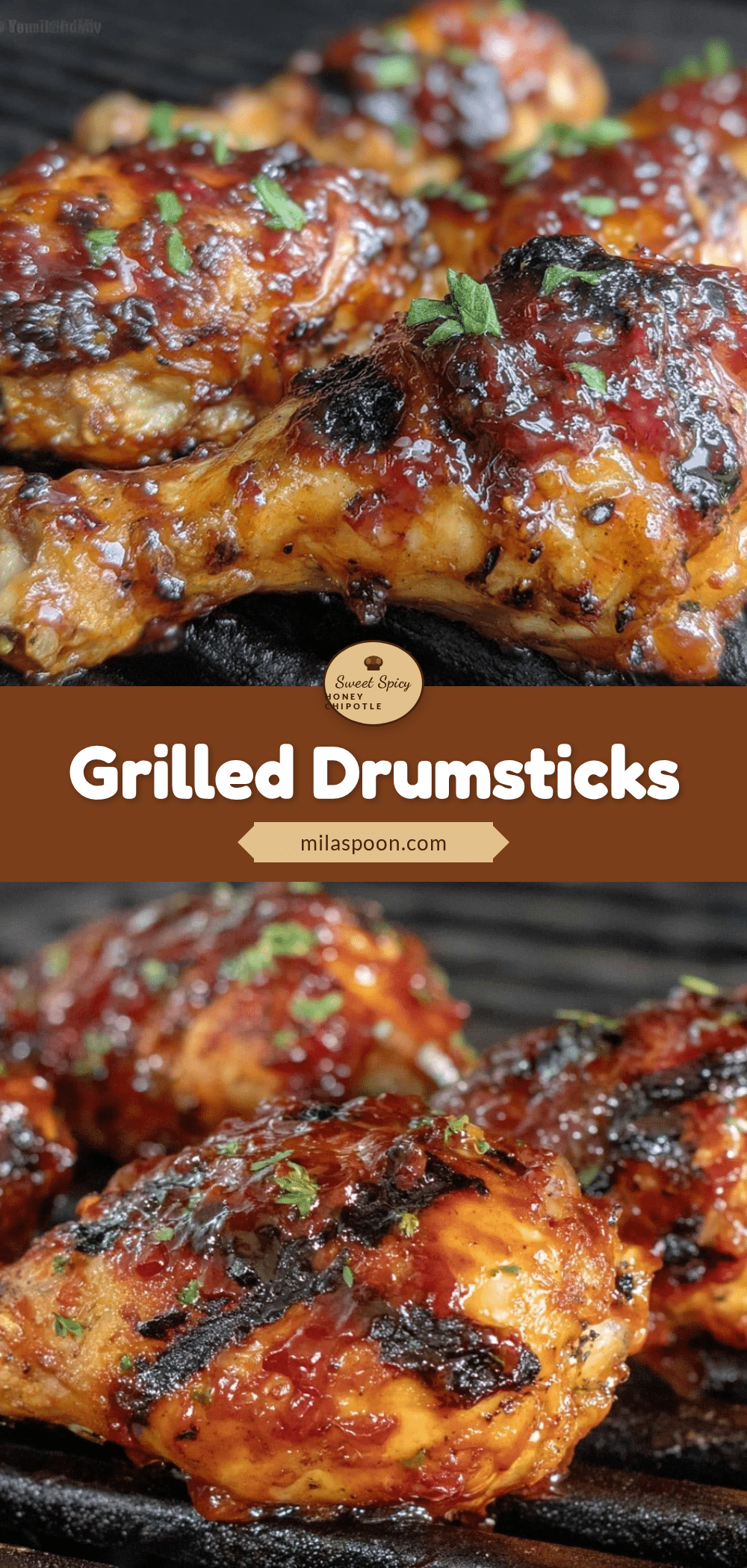honey chipotle glazed chicken drumsticks recipe