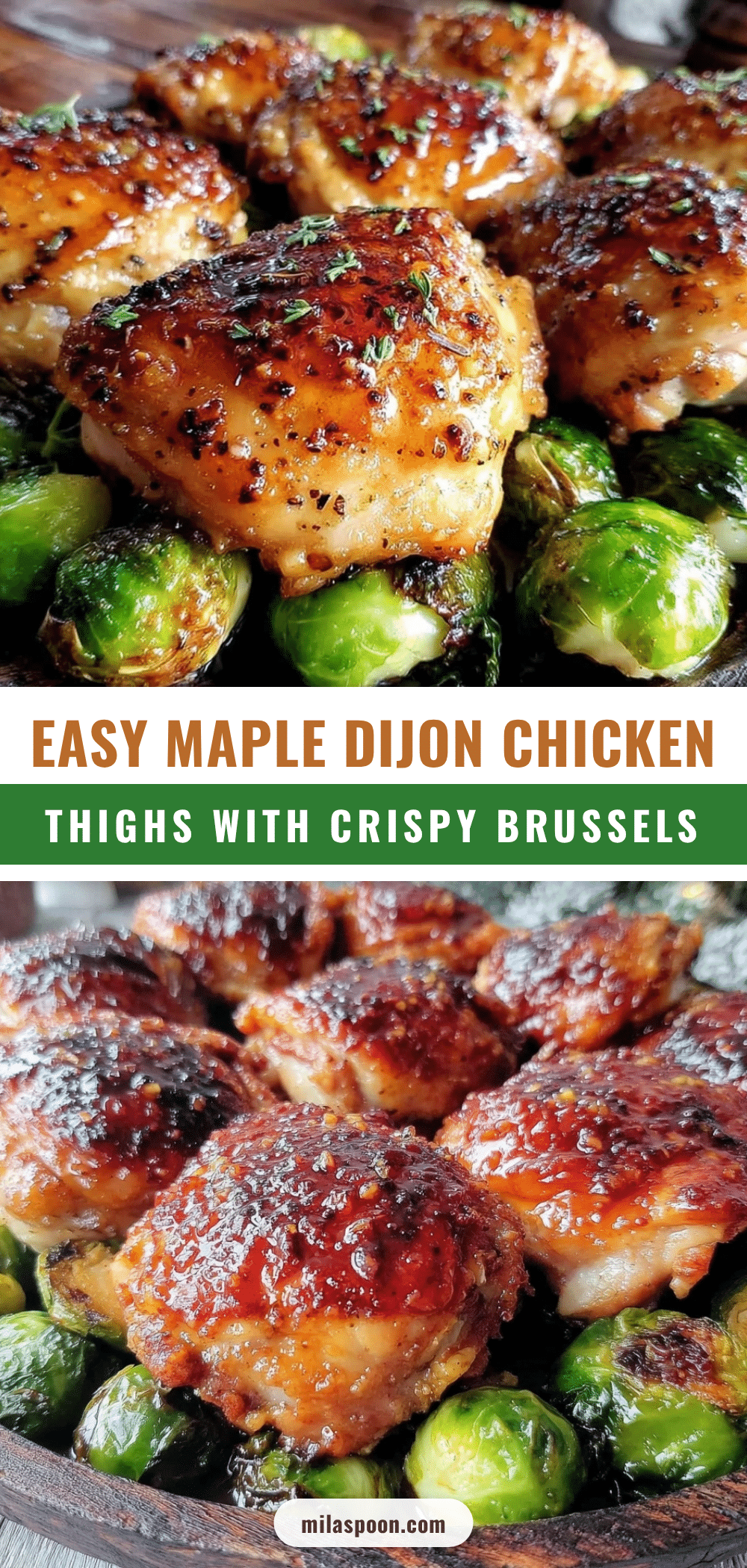 maple dijon chicken thighs recipe