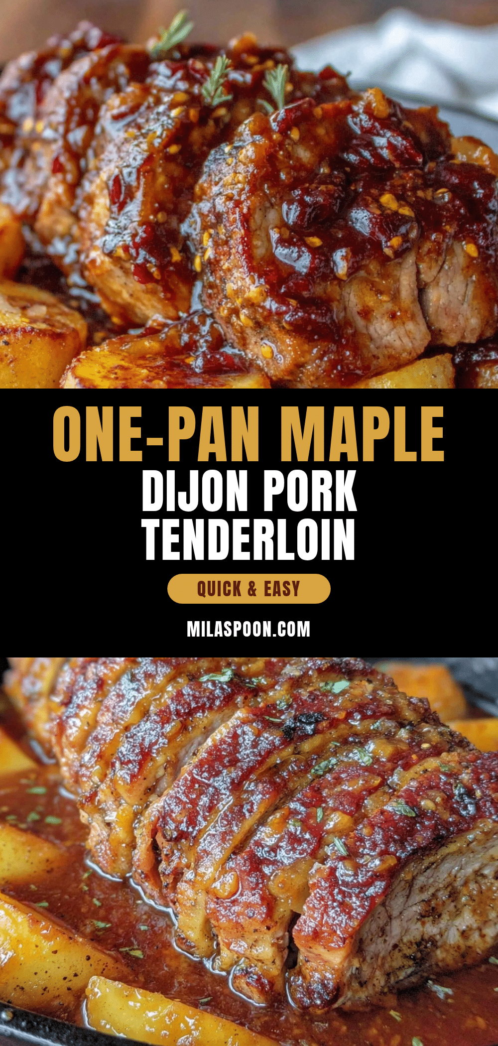 maple Dijon pork tenderloin recipe