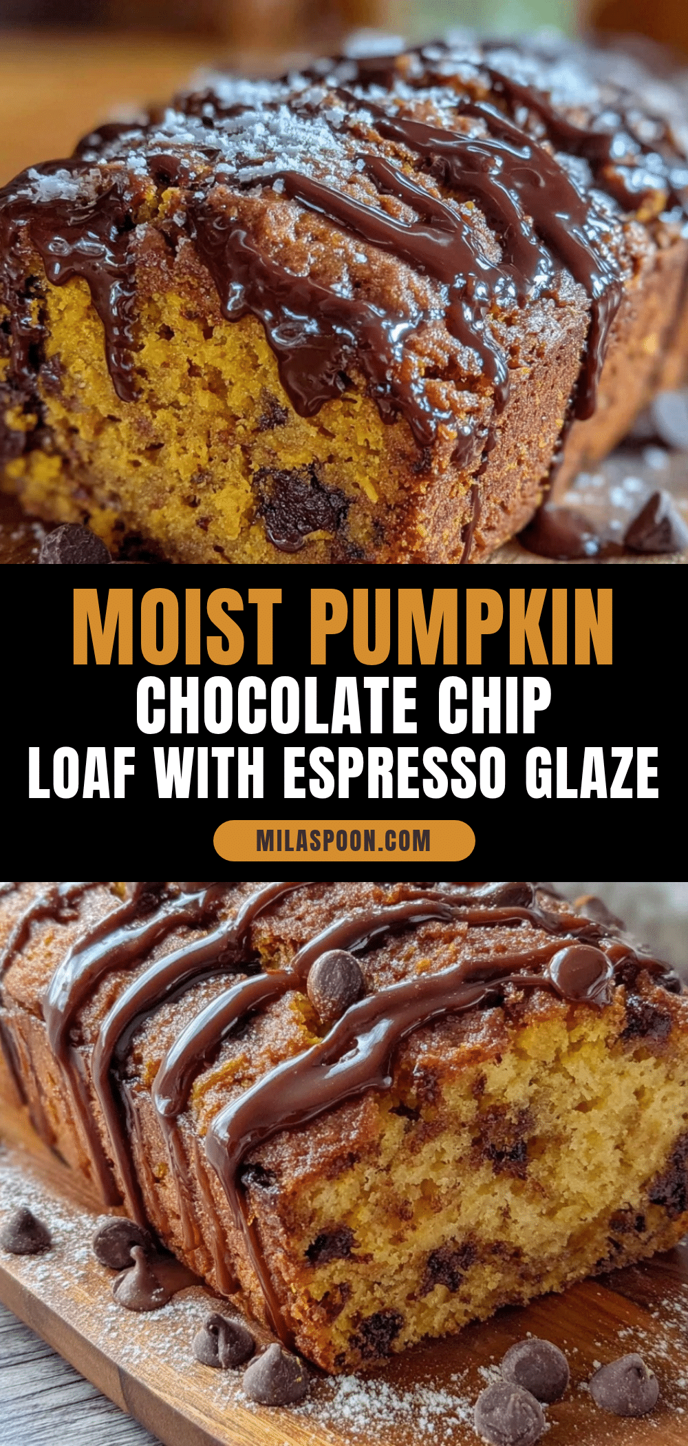 moist pumpkin chocolate chip loaf recipe