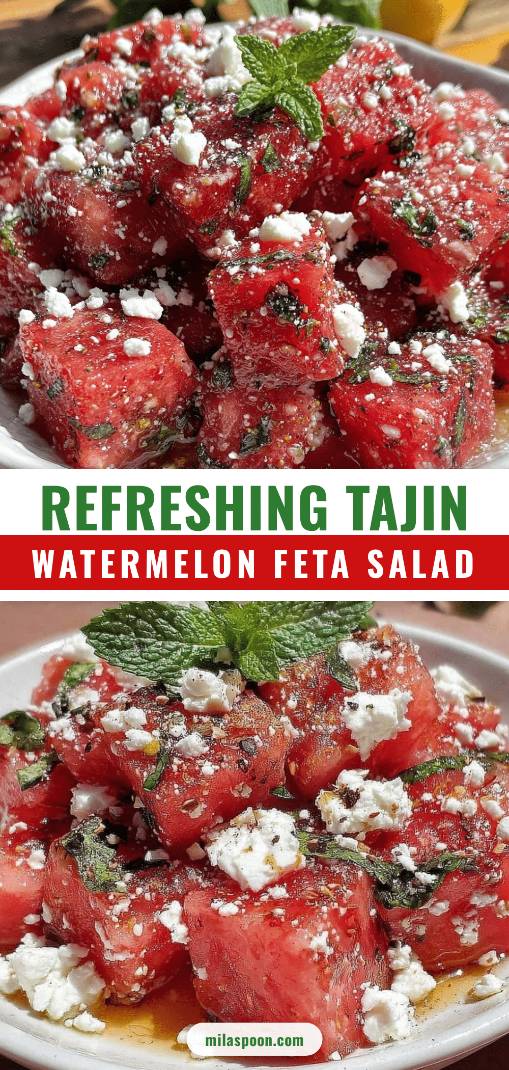 tajin-spiced watermelon feta salad recipe