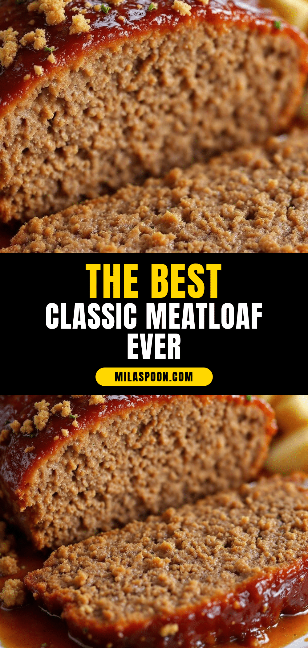 best classic meatloaf with brown sugar glaze recipe