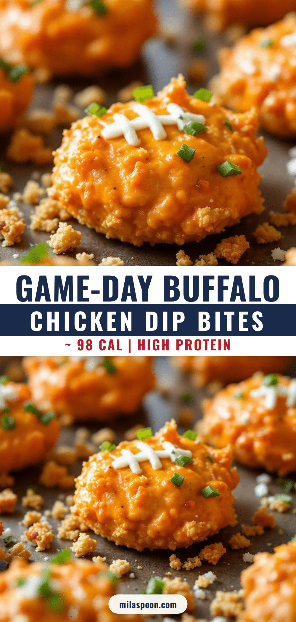 buffalo chicken dip bites recipe