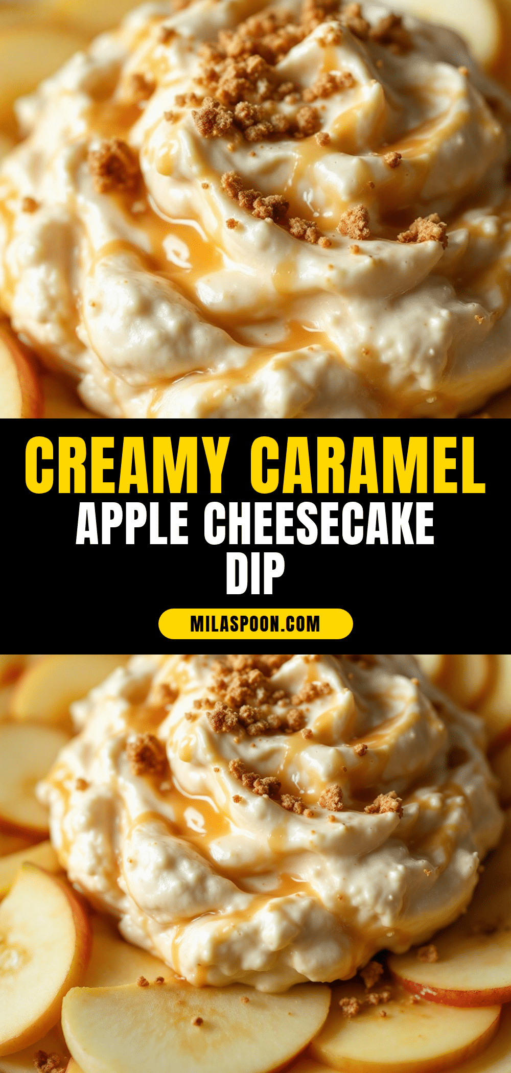 caramel apple cheesecake dip recipe