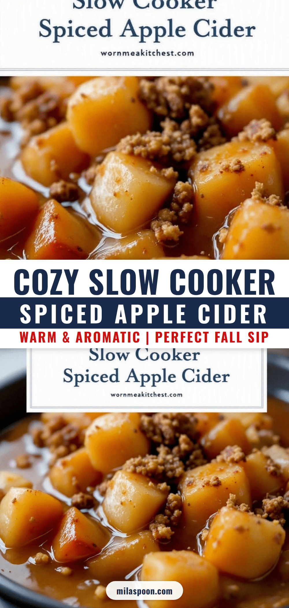 cozy slow cooker spiced apple cider recipe