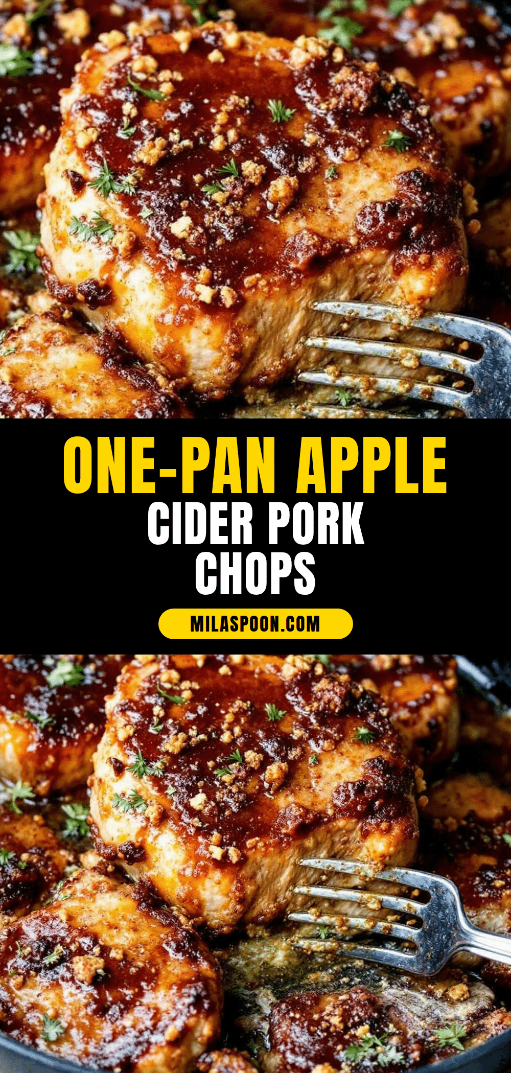easy one-pan apple cider braised pork chops recipe