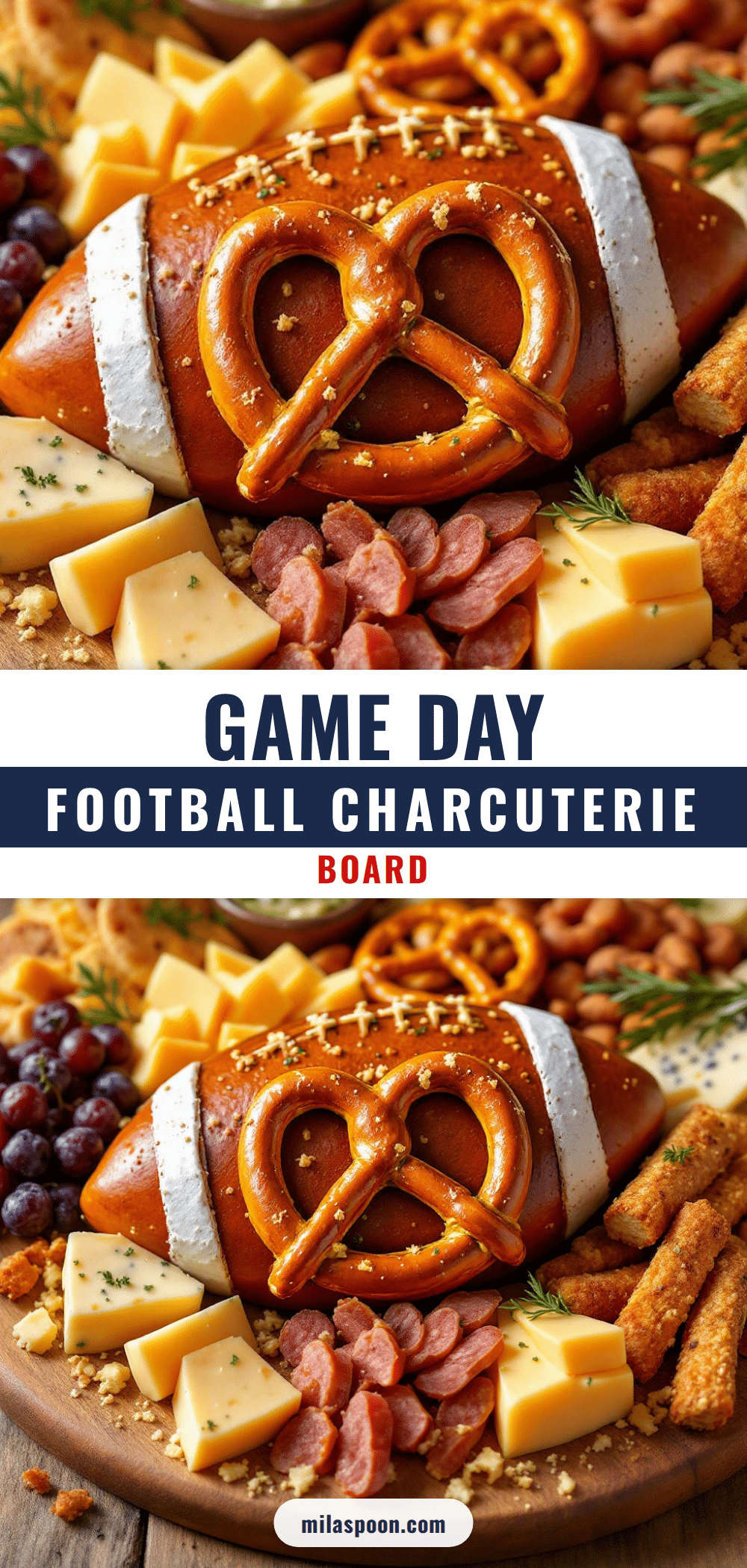 game day charcuterie board recipe