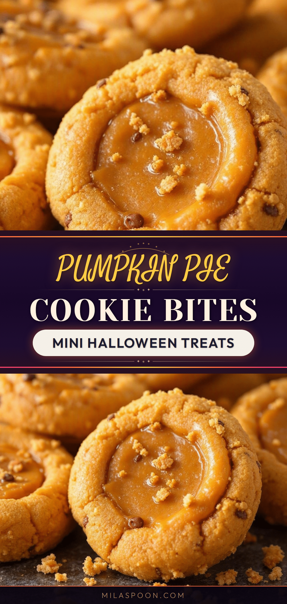 mini pumpkin pie cookies recipe