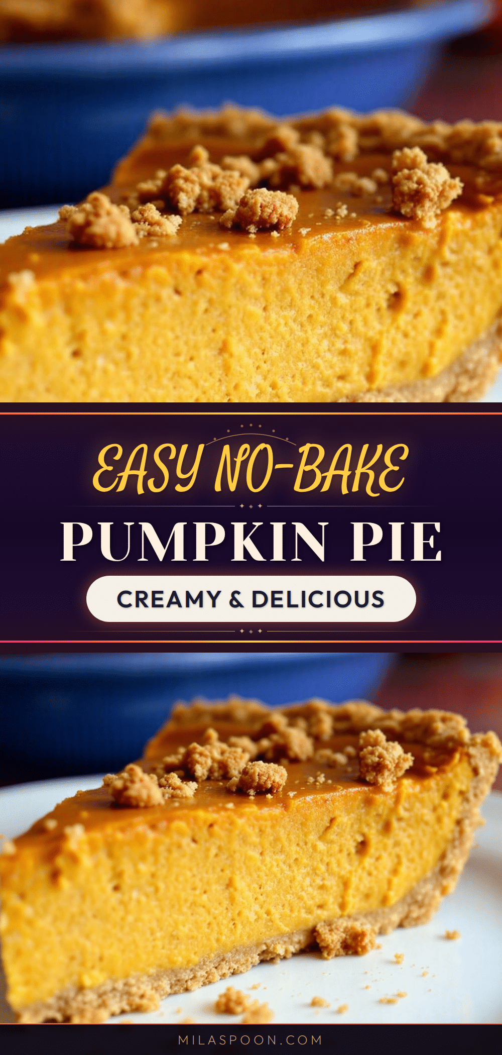 no-bake pumpkin pie recipe