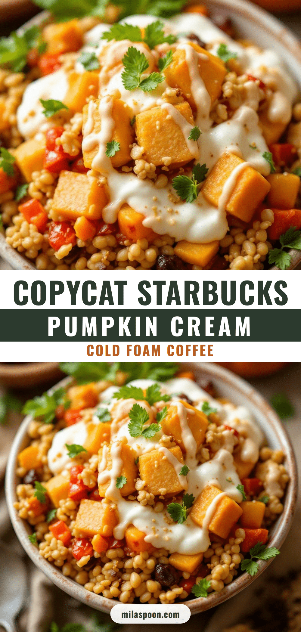 pumpkin cream cold foam coffee recipe
