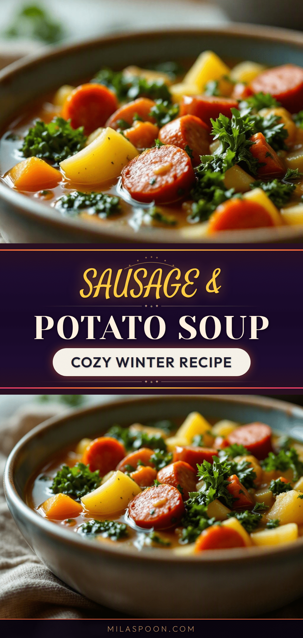 sausage and potato soup recipe