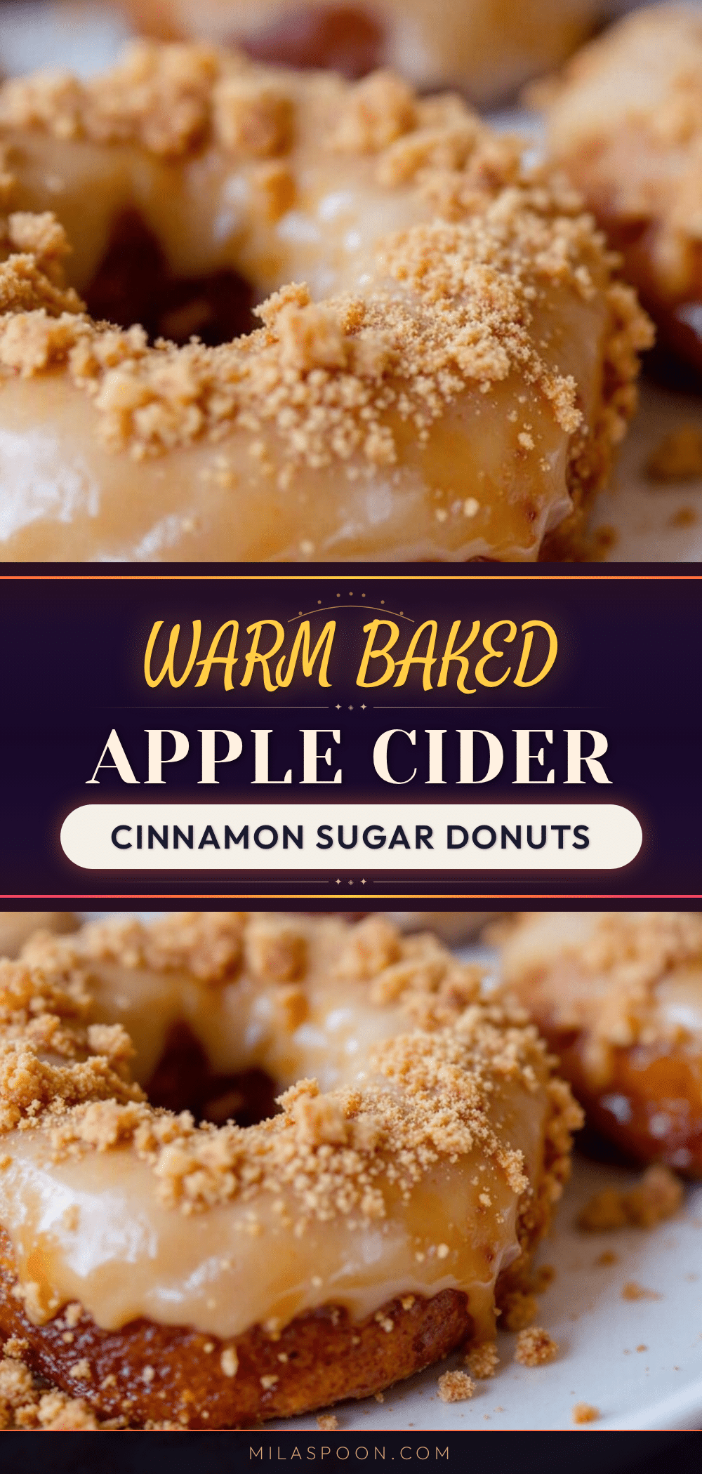 baked apple cider donuts recipe