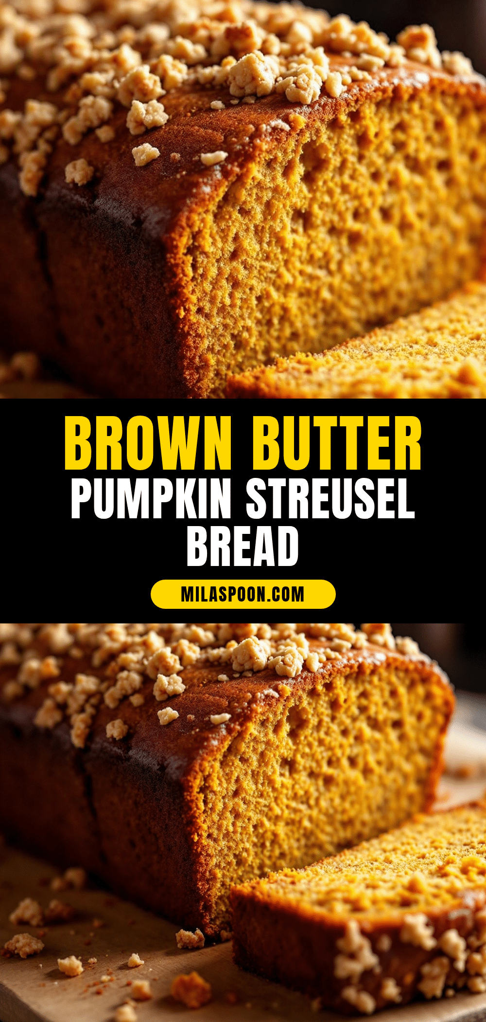 brown butter pumpkin bread recipe