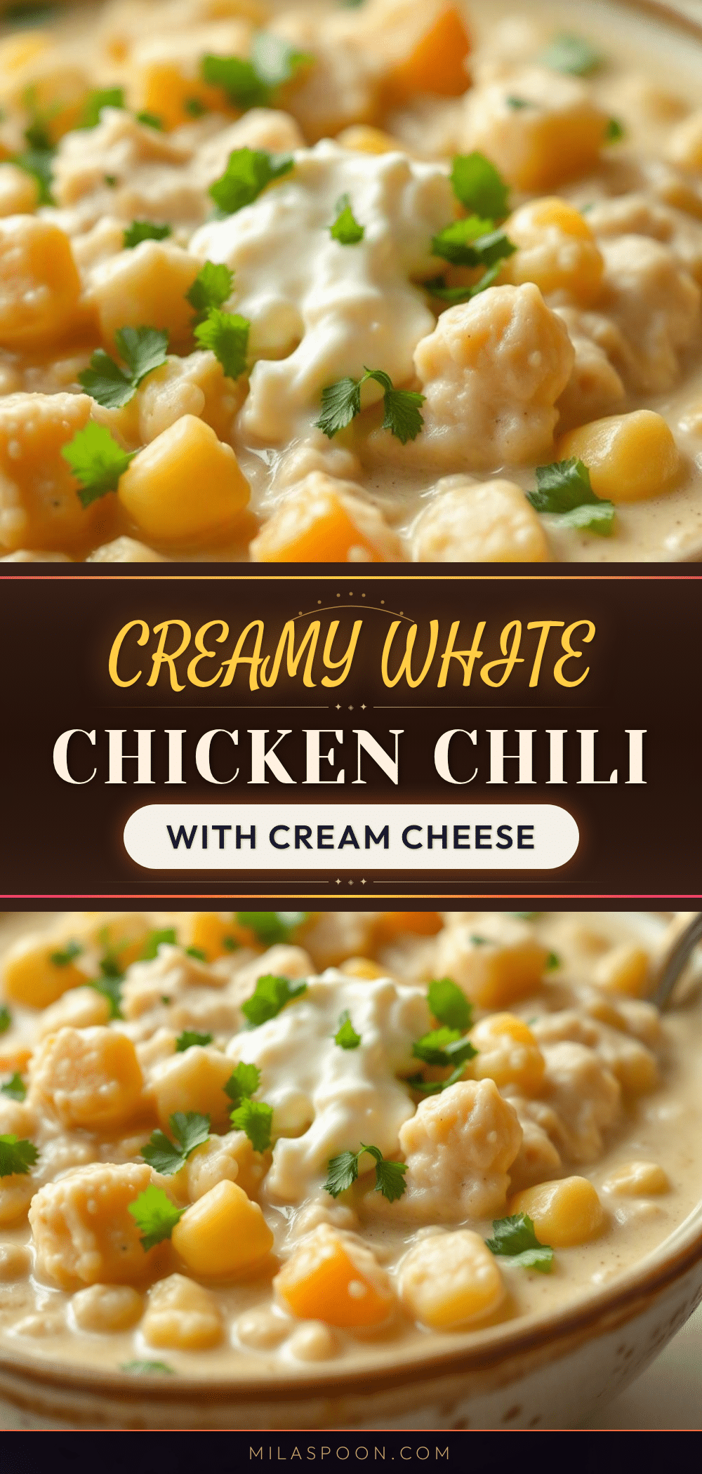 creamy white chicken chili recipe