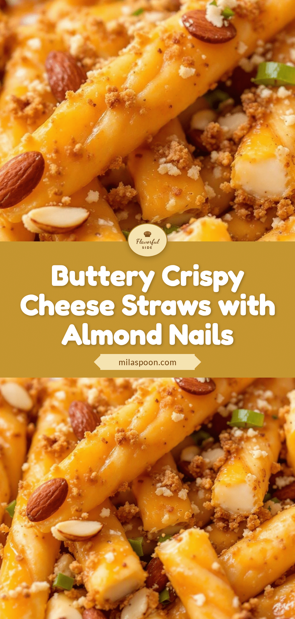 crispy severed-finger cheese straws with almond nails recipe