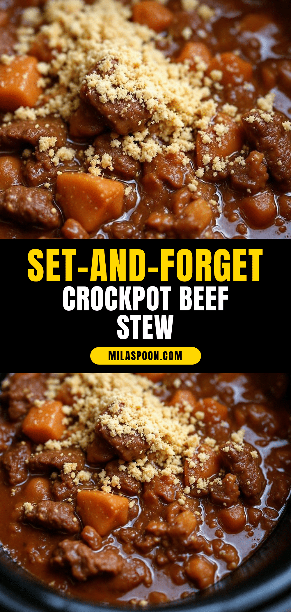crockpot beef stew recipe